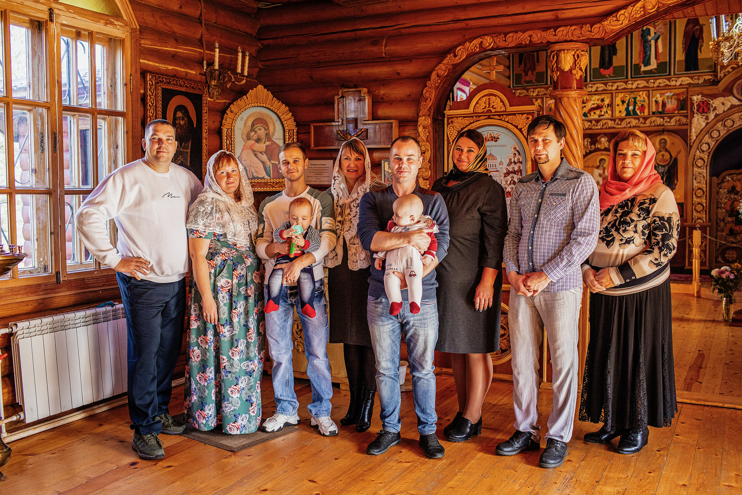 Крещение Марка. Свадебный и портретный фотограф