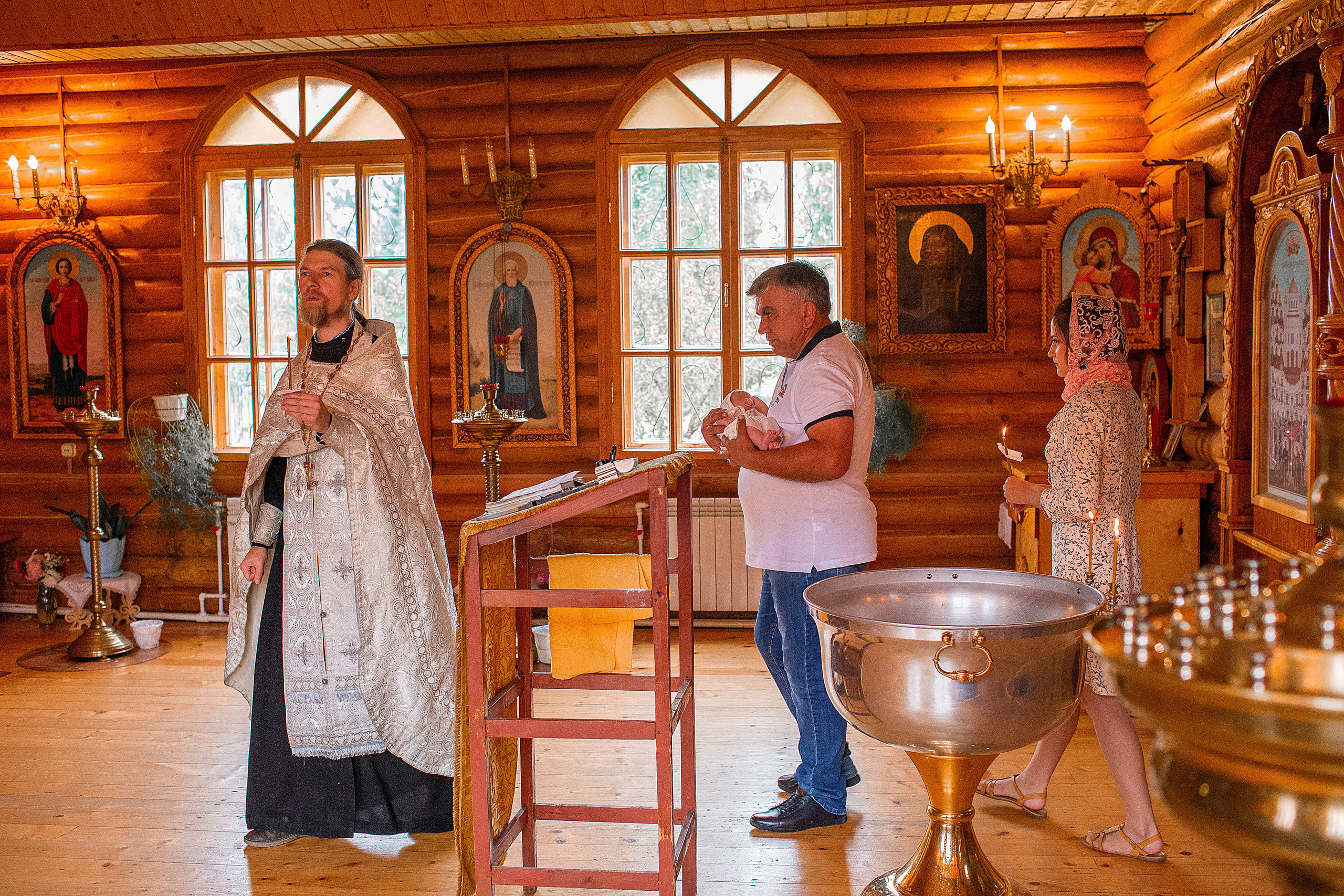 Крещение Егора. Свадебный и портретный фотограф