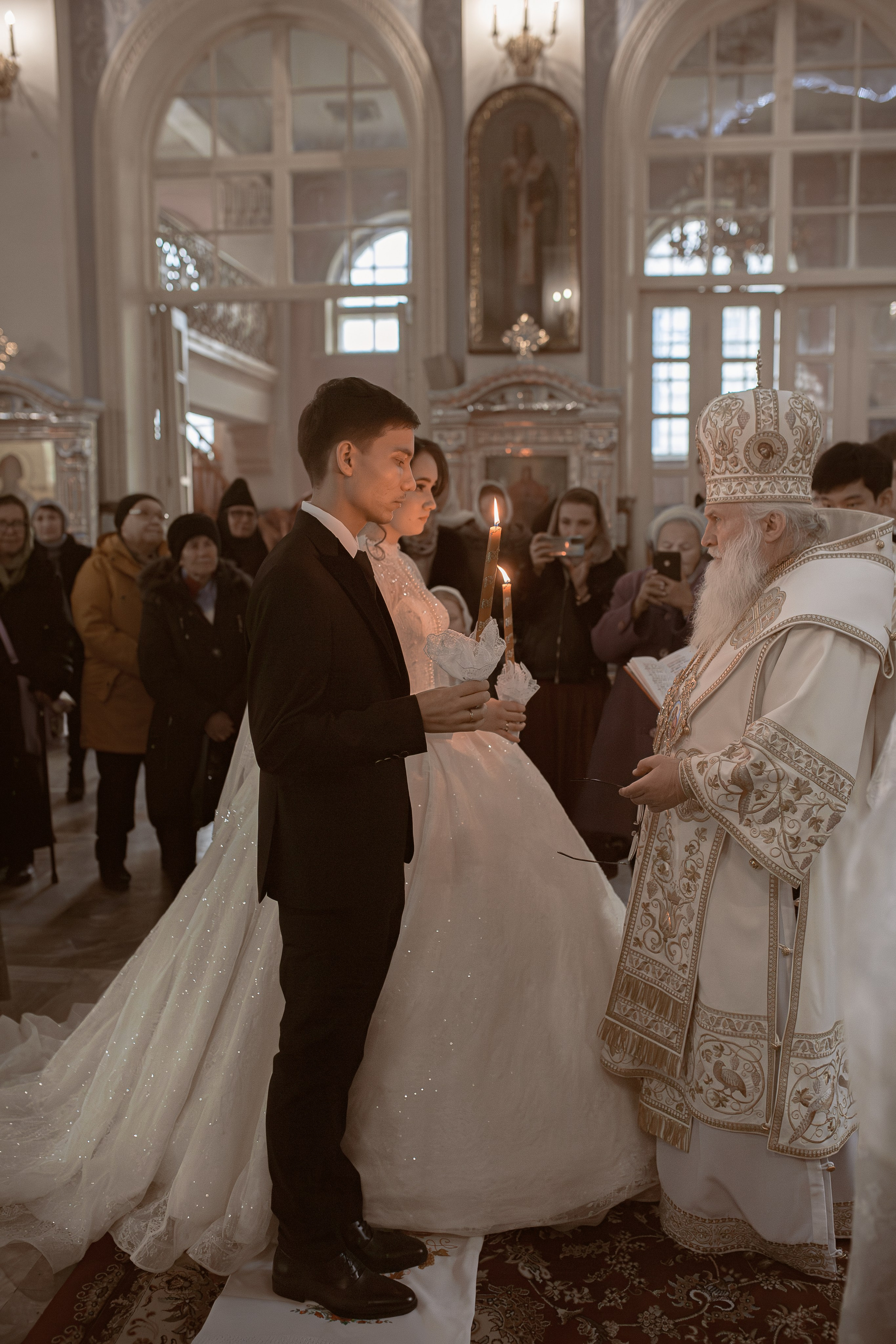 Митрополит Викентий совершил таинство Венчания. Фотограф на Крещение и Венчание в Ташкенте