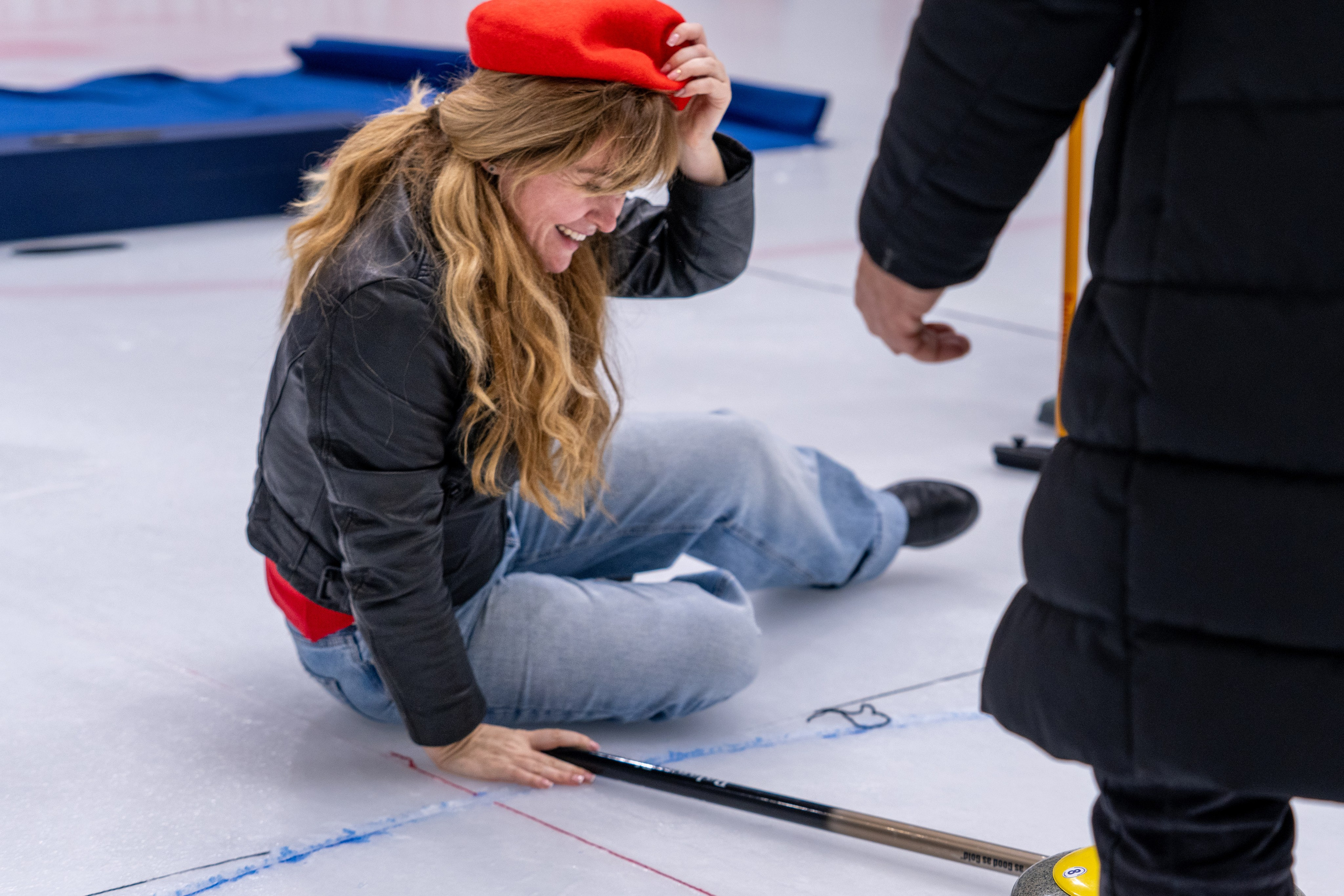 Керлинг для компании Р-Фарм. Репортажный фотограф в Красной Поляне и Сочи Павлюченко Екатерина