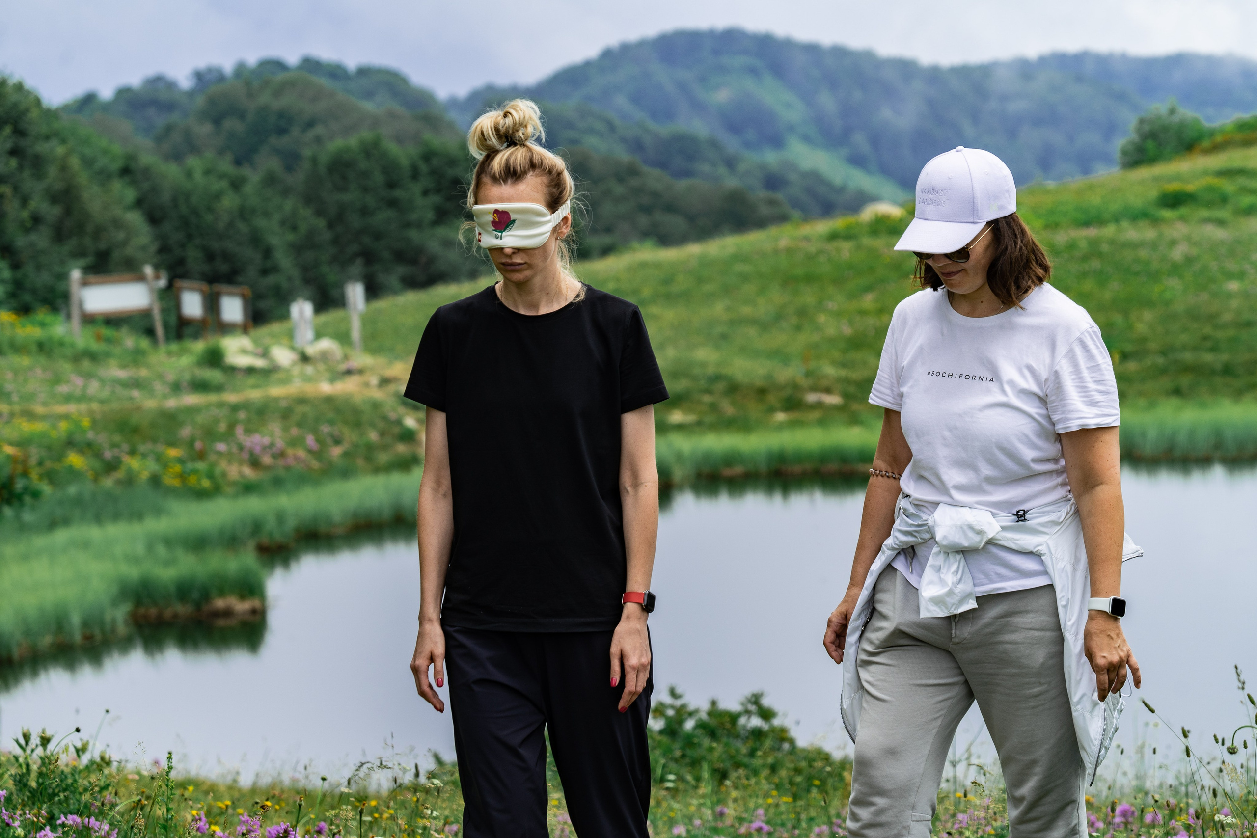 Психологический тренинг на озере Зеркальное. Репортажный фотограф в Красной Поляне и Сочи Павлюченко Екатерина