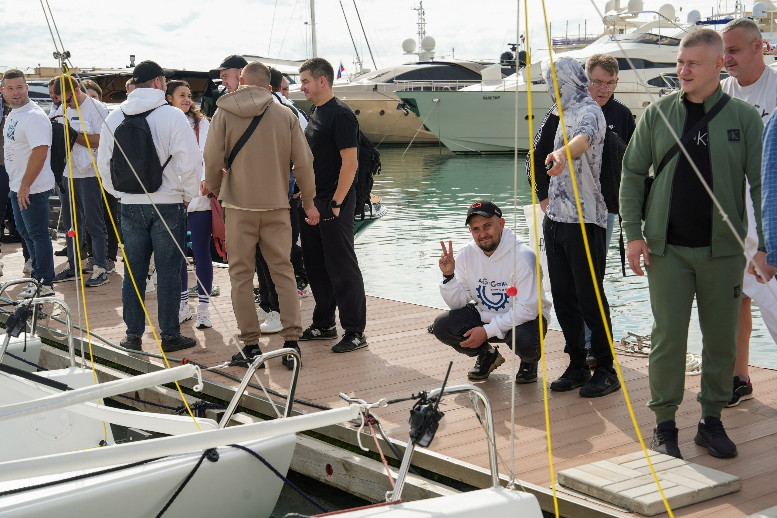 Яхтенная регата для компании Агрегатка. Репортажный фотограф в Красной Поляне и Сочи Павлюченко Екатерина