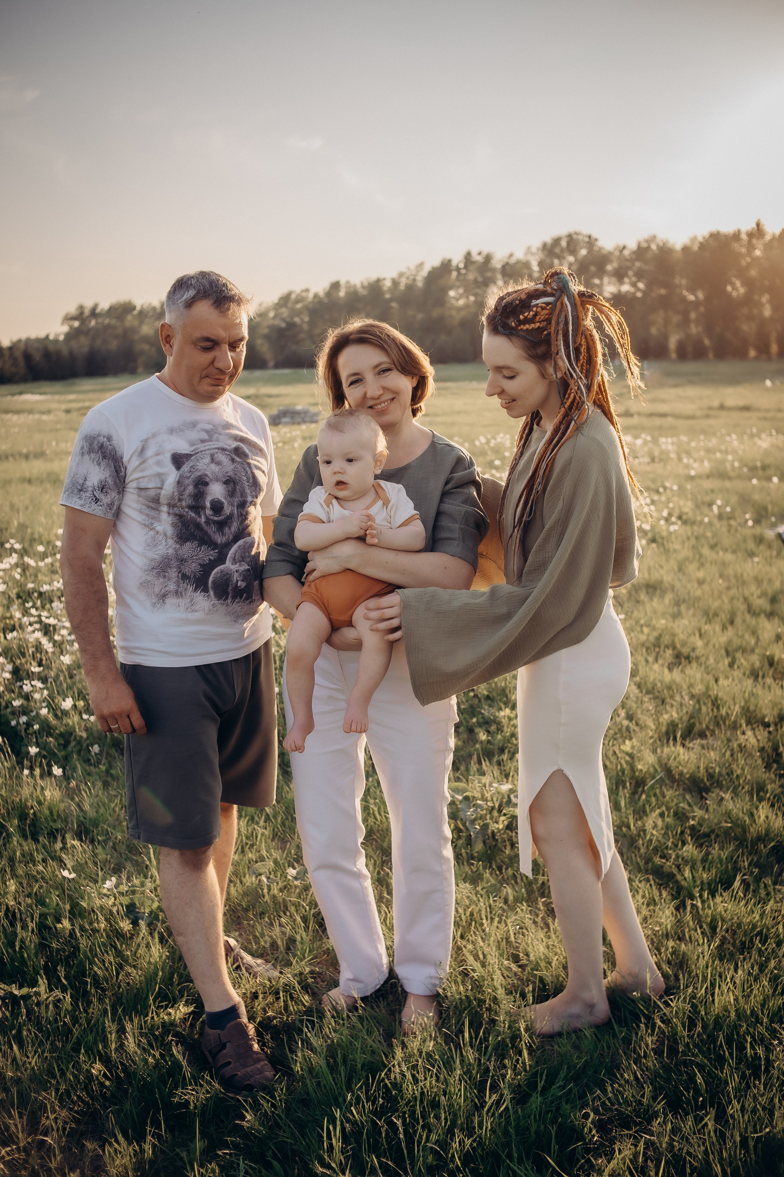 Марина, Марк, Ирина, Алексей. Фотограф Регина Крикунова г. Красноярск