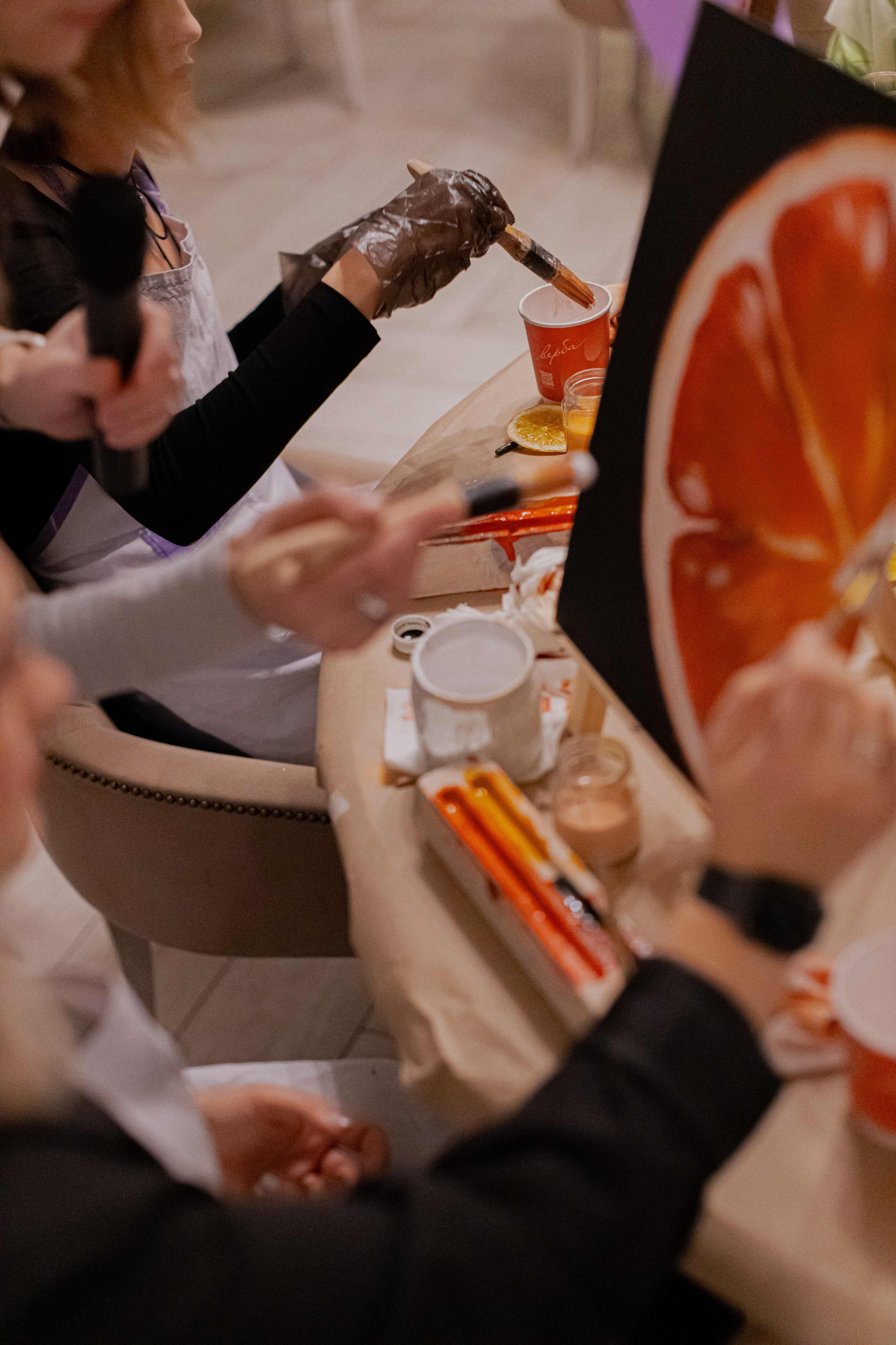 Мк Апельсин (для женского клуба ВМЕСТЕ). Анастасия Ракчеева Художник