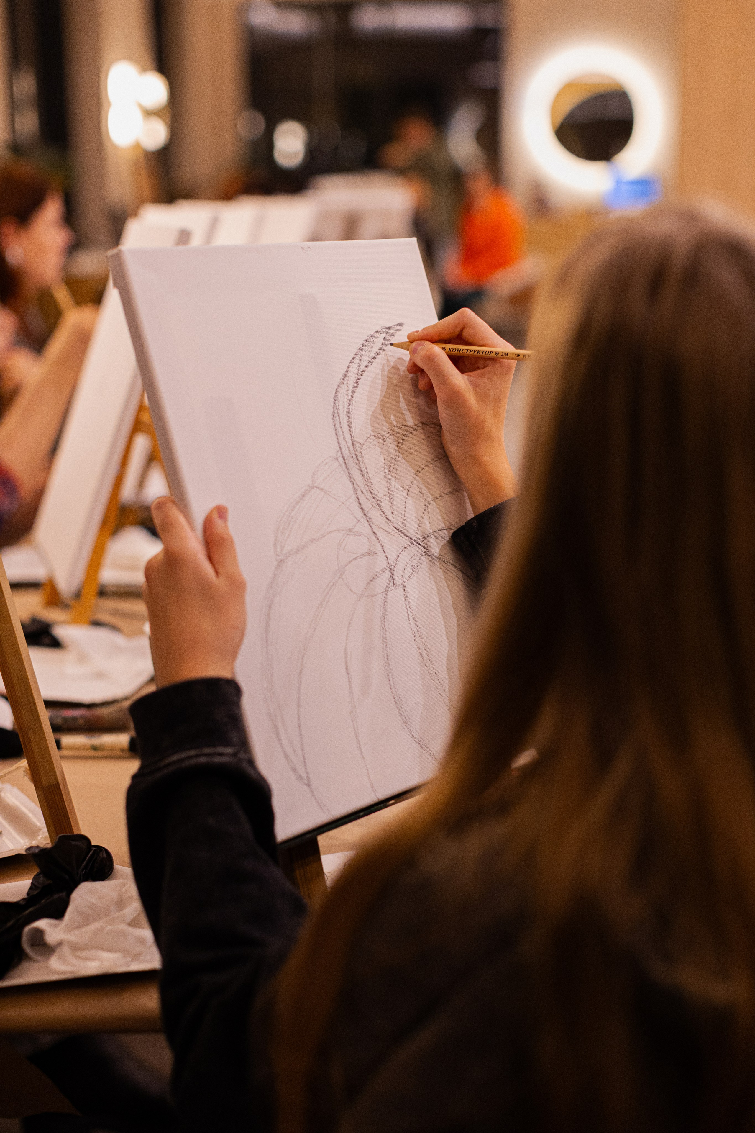 МК Тыква в кафе Здрасте. Анастасия Ракчеева Художник