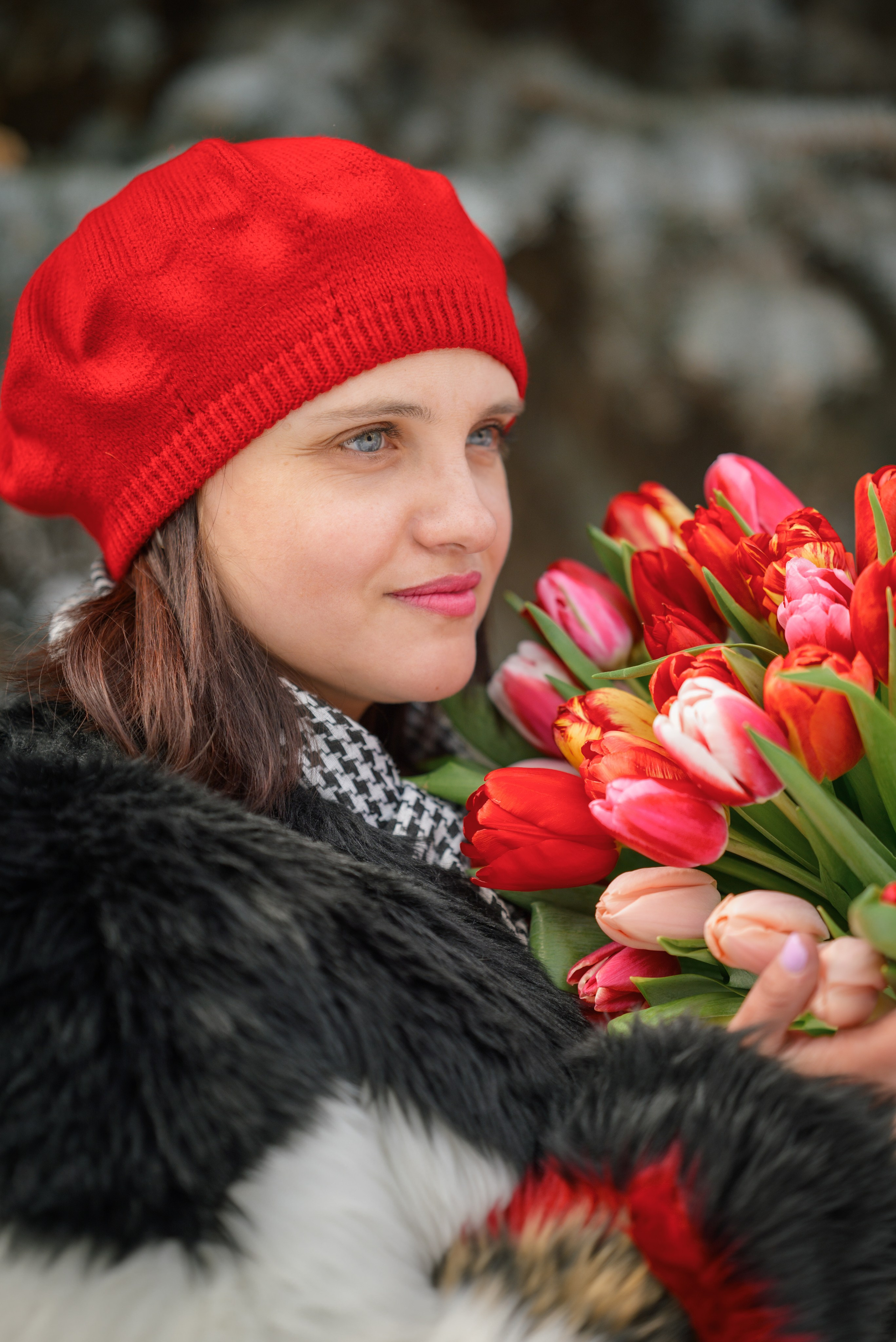 Олеся. Тюльпанная серия. Семейный и детский фотограф в Екатеринбурге Валерия Нагибина