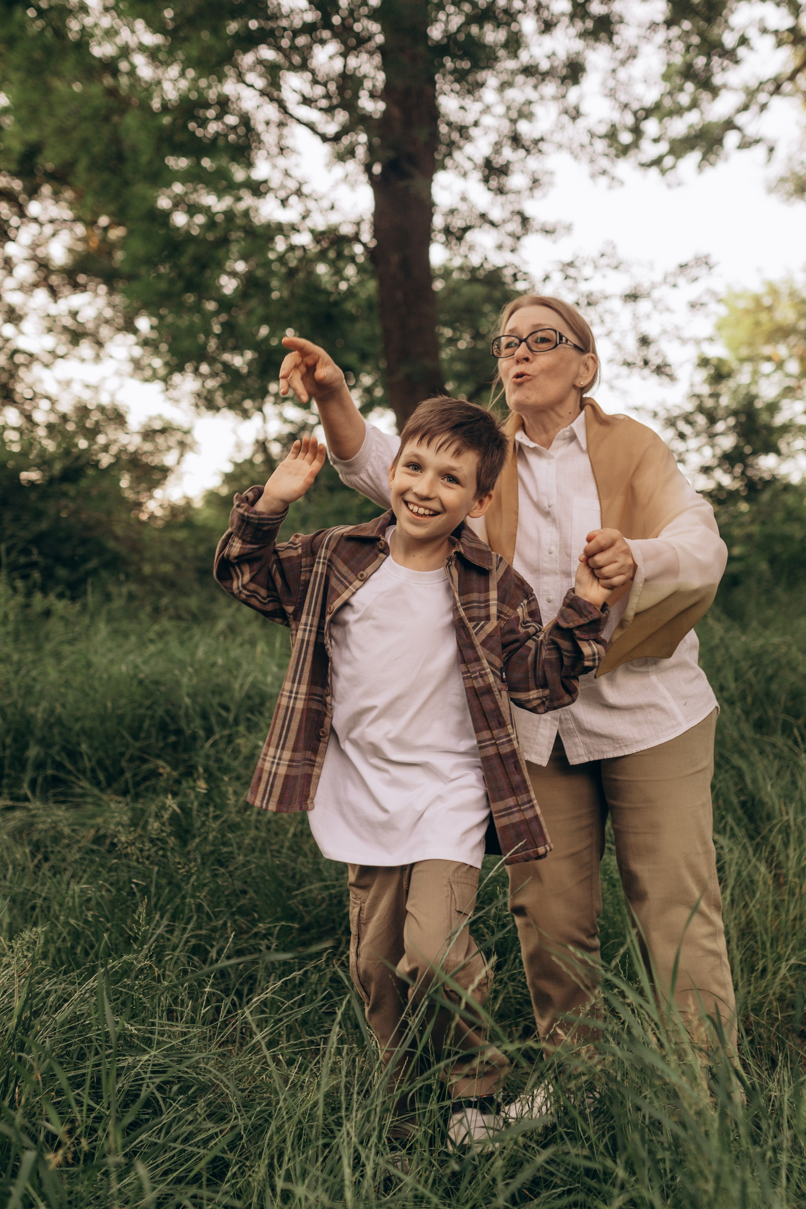 Прогулка по Ртищевскому пруду с прекрасной семьёй Ларисы её мамой и сыном Глебом. Фотограф в Ставрополе Svetlana Matveeva