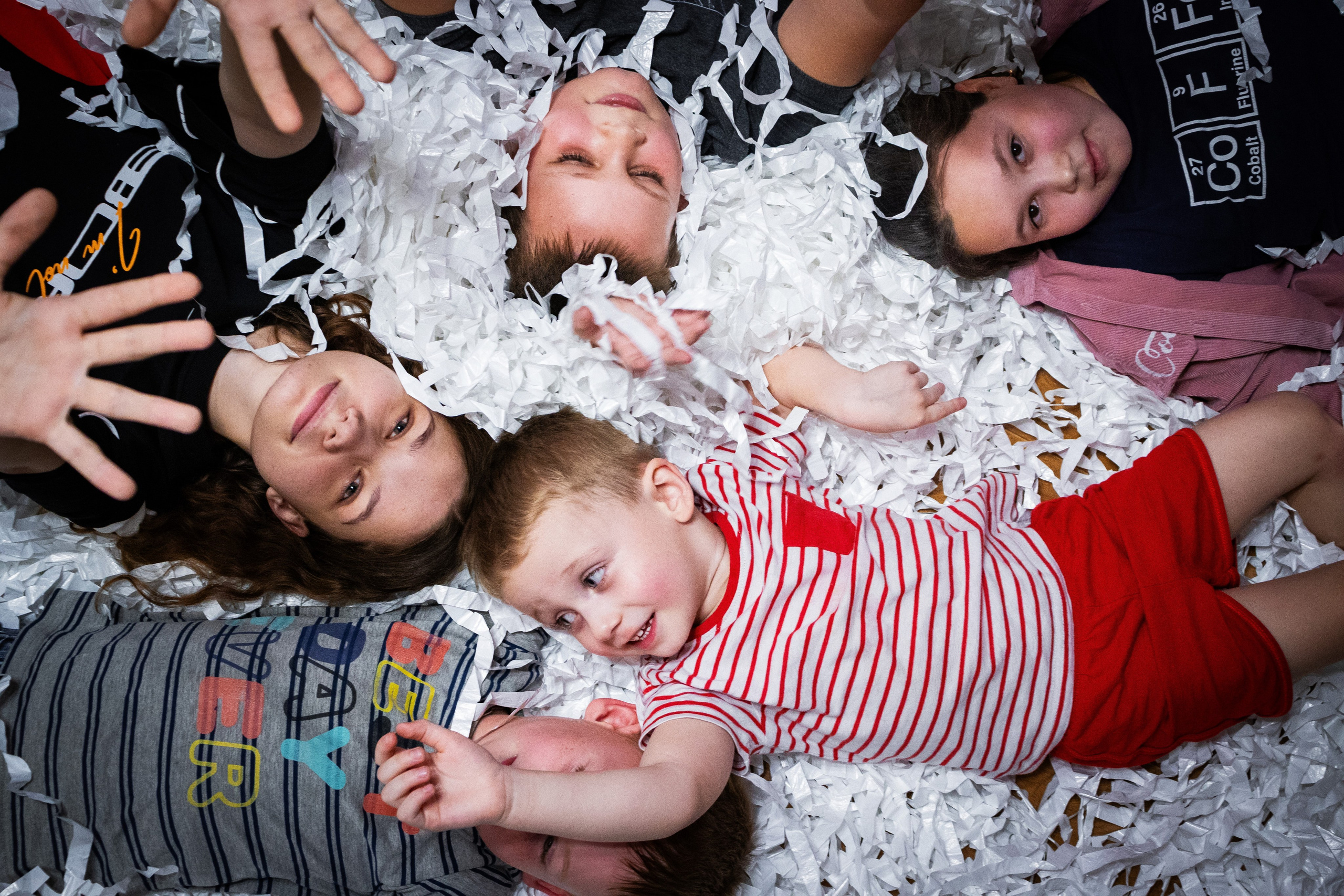 Семейная фотосессия на детский день рождения в городе Томск