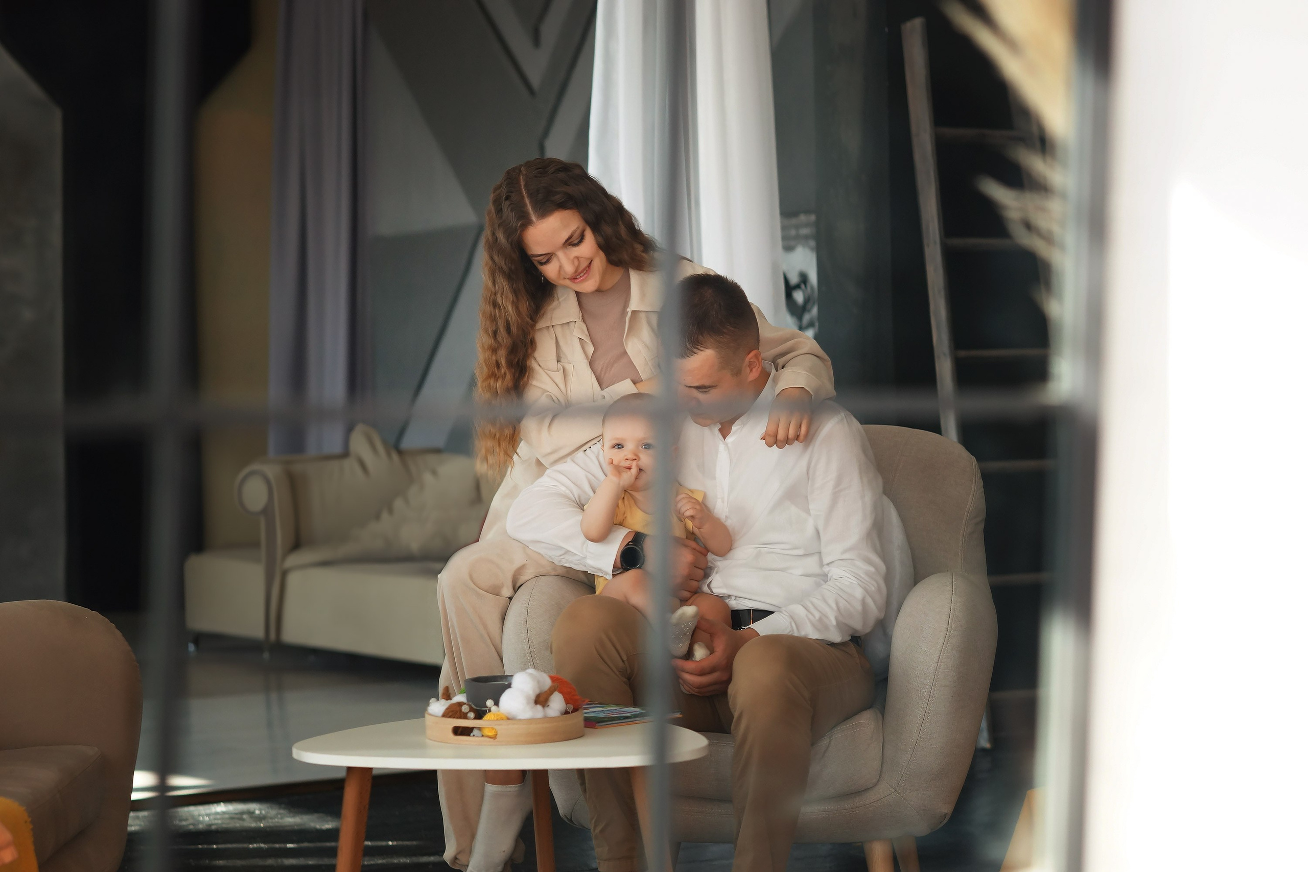 Семейная съёмка. Студийная. Семейный фотограф г. Новокузнецк Юлия Машникова