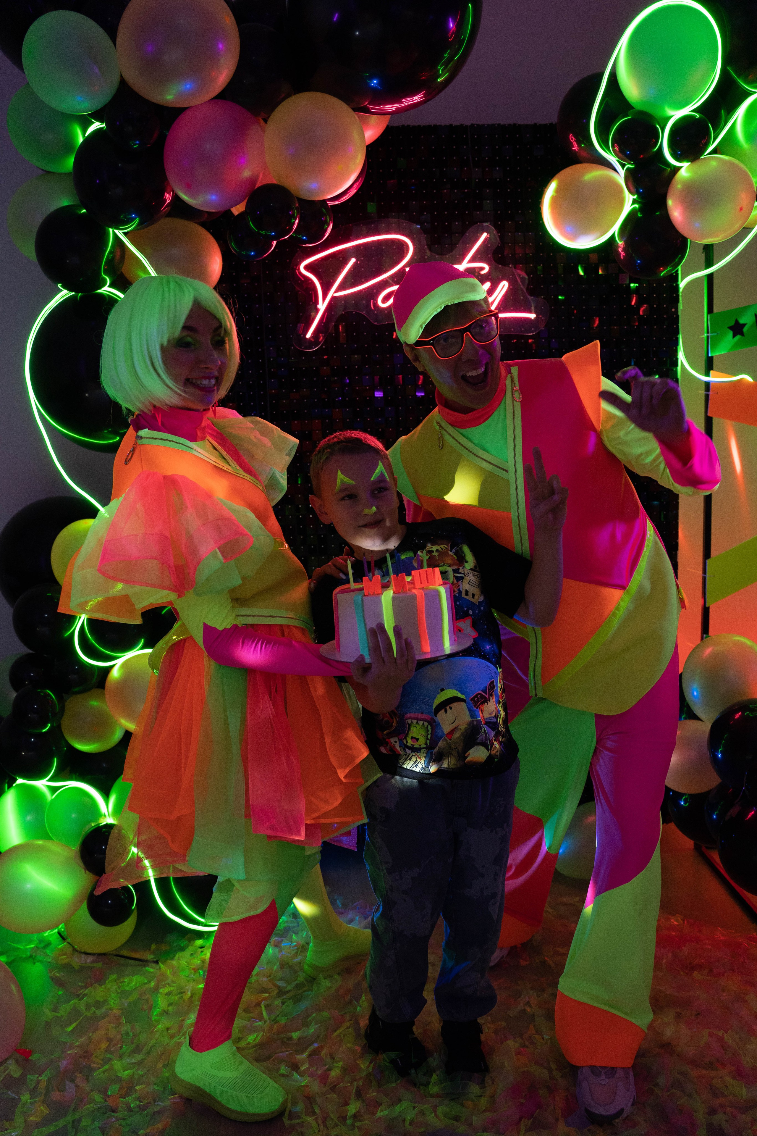 Неон Вечеринка. Фото / Видеосъемка в Москве