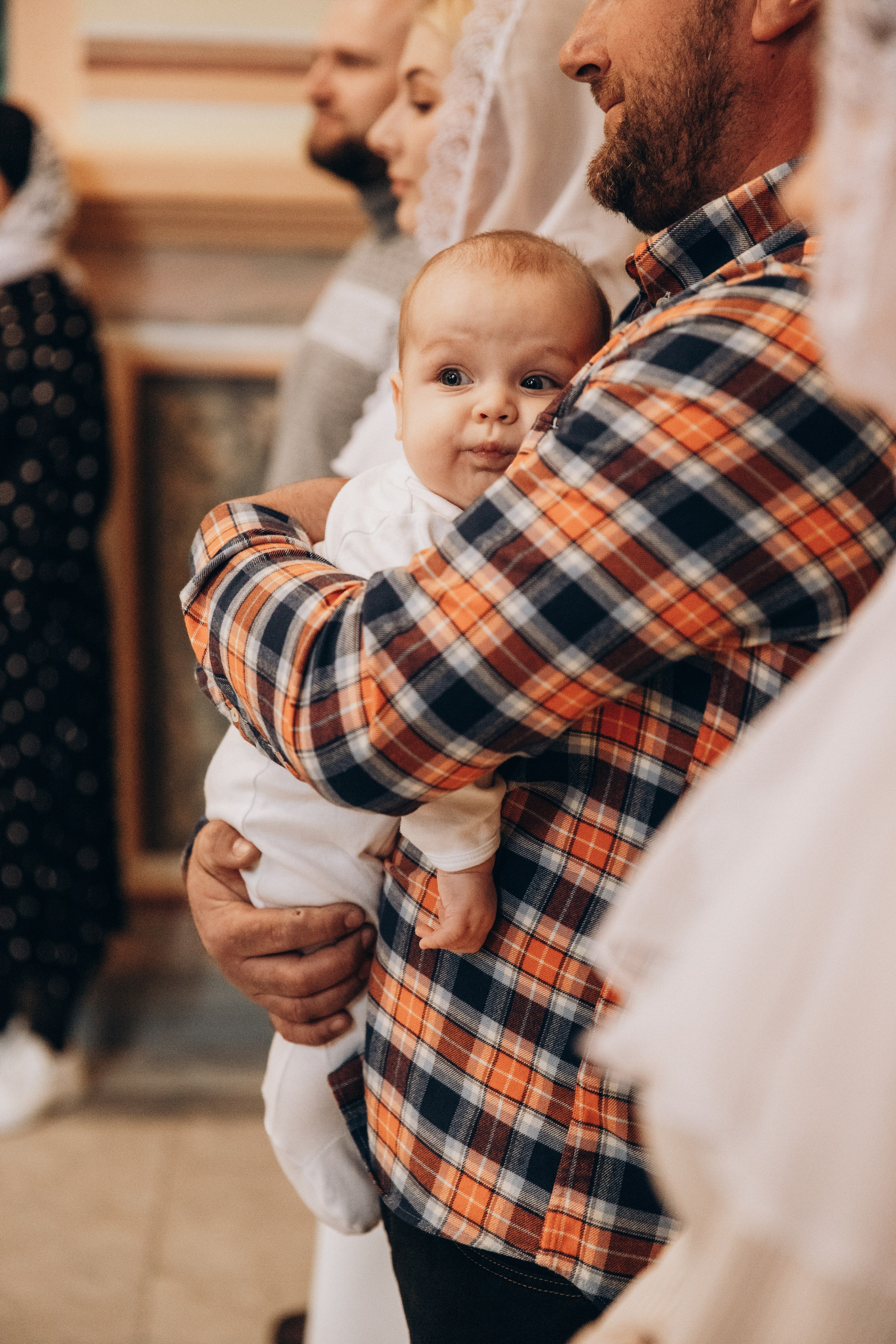 Крещение Андрея. Семейный фотограф документалист в Пензе Лопатинская Татья