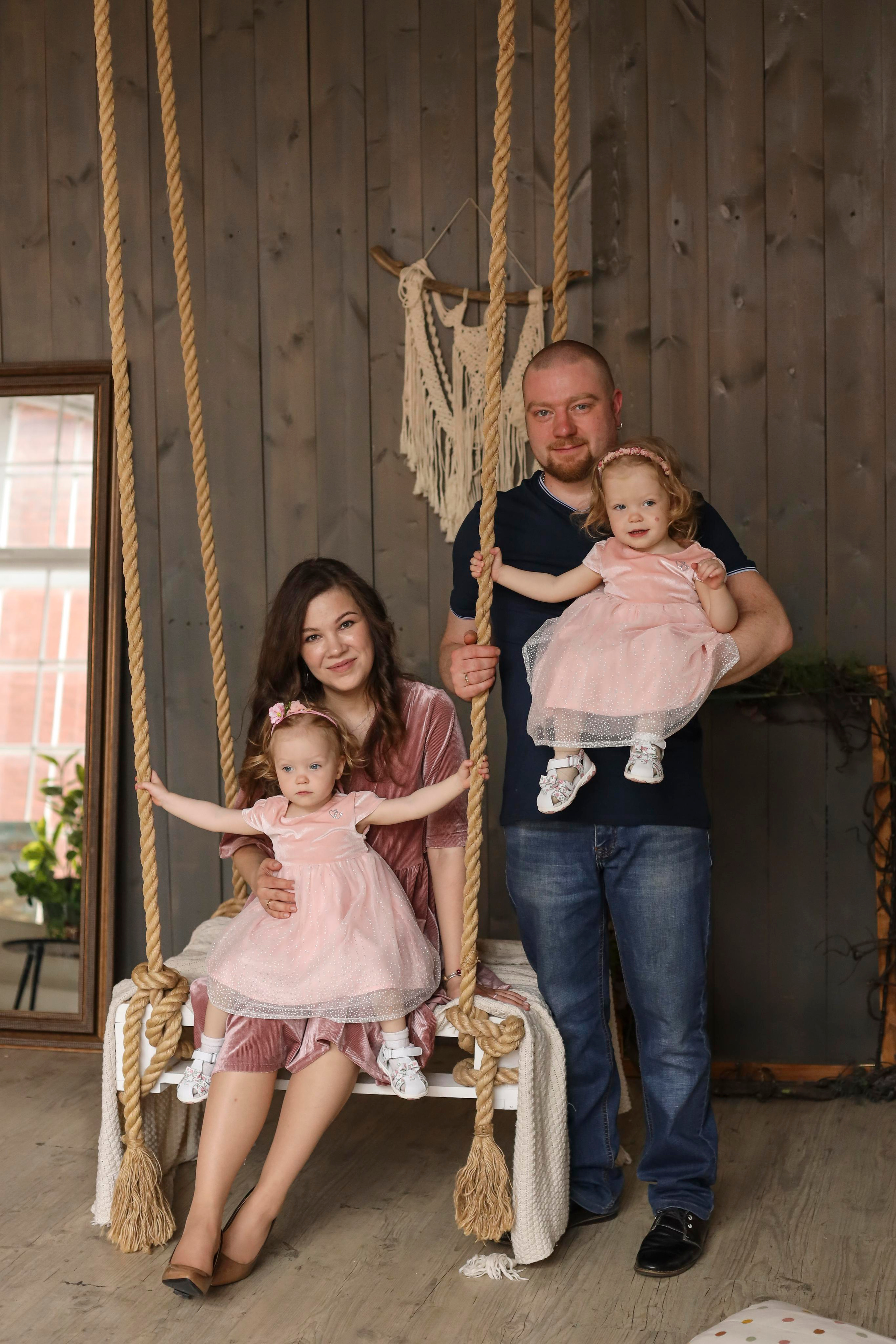 Семья Елены. Семейный фотограф и фотограф новорожденных в Санкт-Петербурге Алина Фе