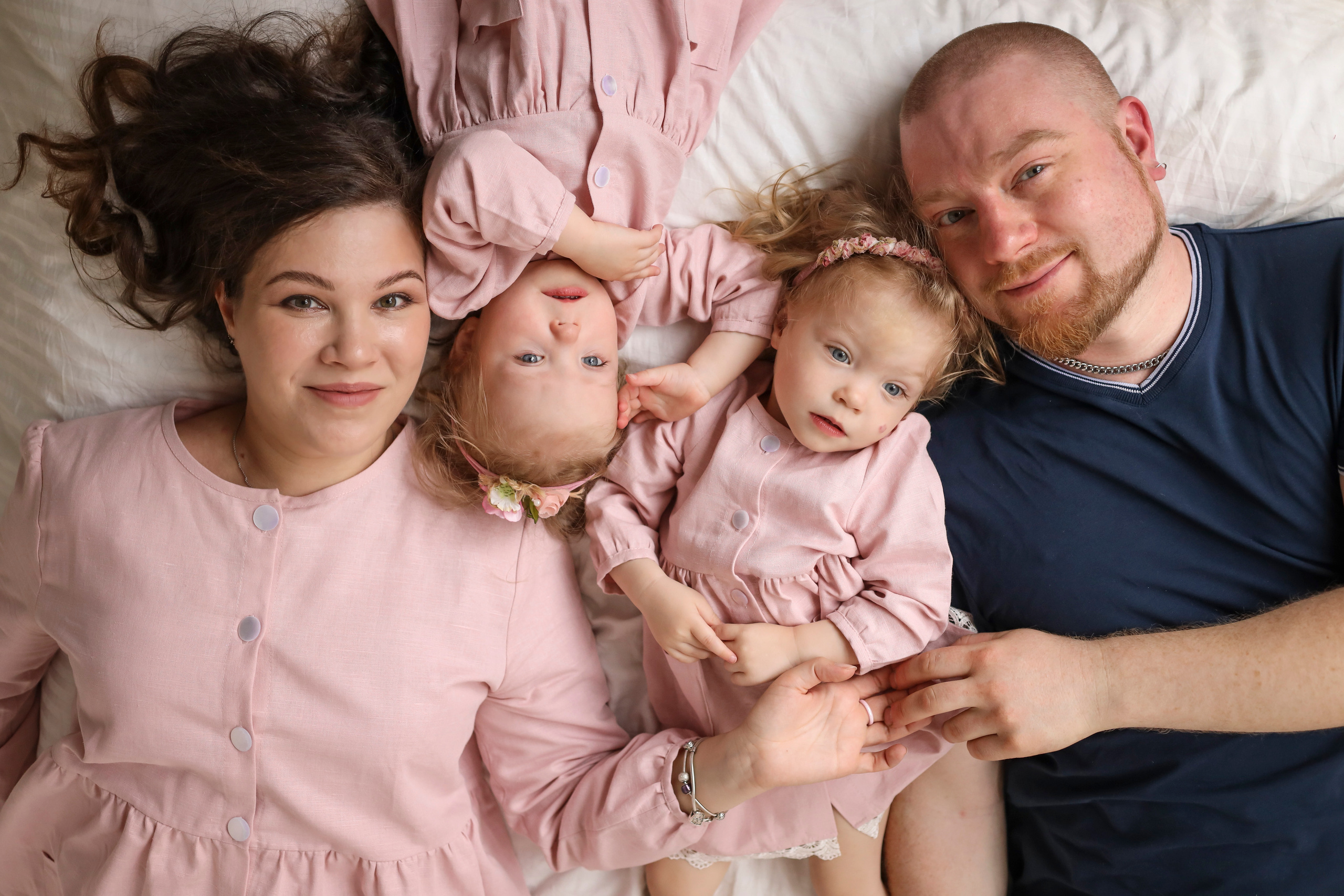 Семья Елены. Семейный фотограф и фотограф новорожденных в Санкт-Петербурге Алина Фе