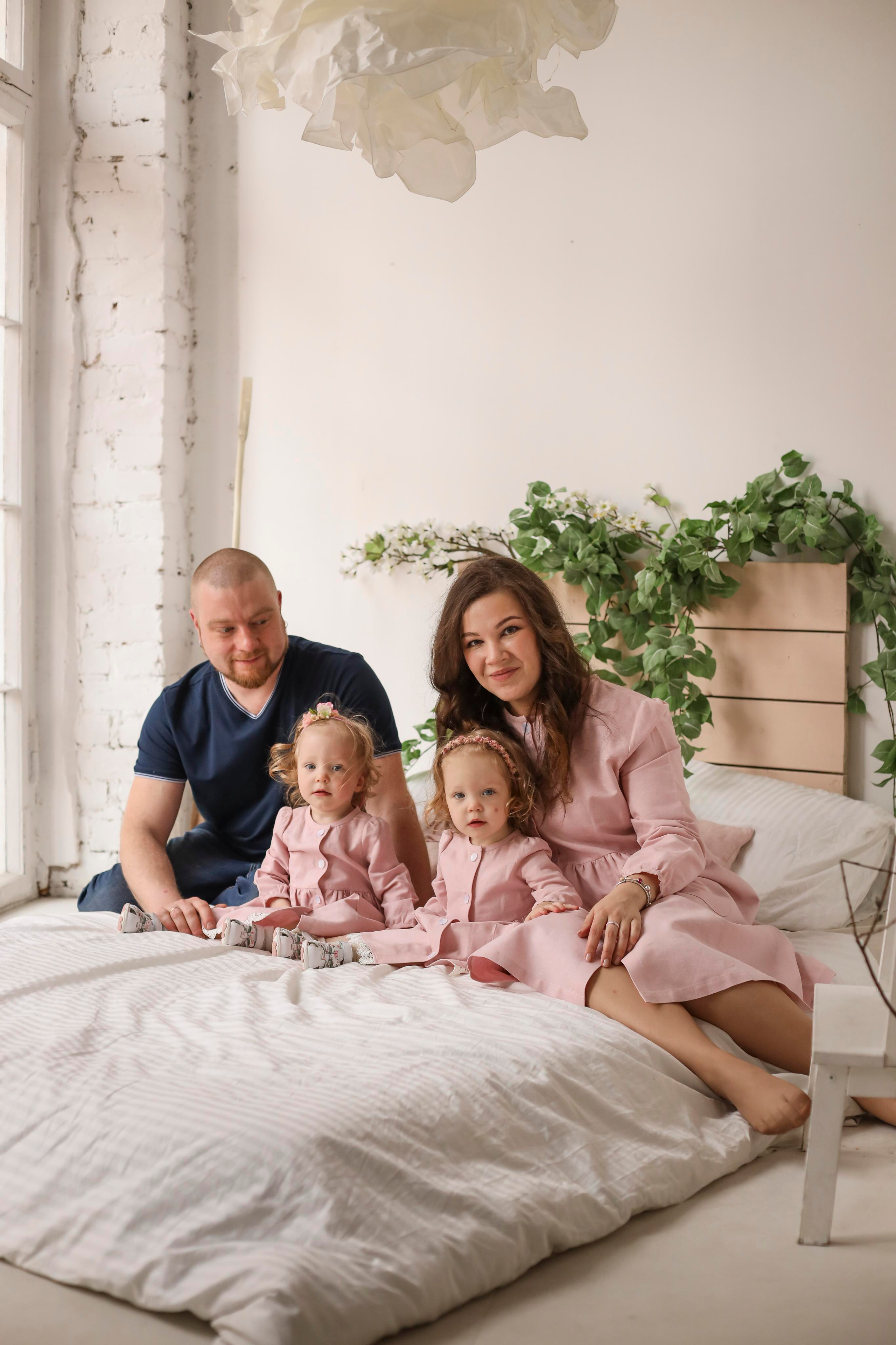 Семья Елены. Семейный фотограф и фотограф новорожденных в Санкт-Петербурге Алина Фе