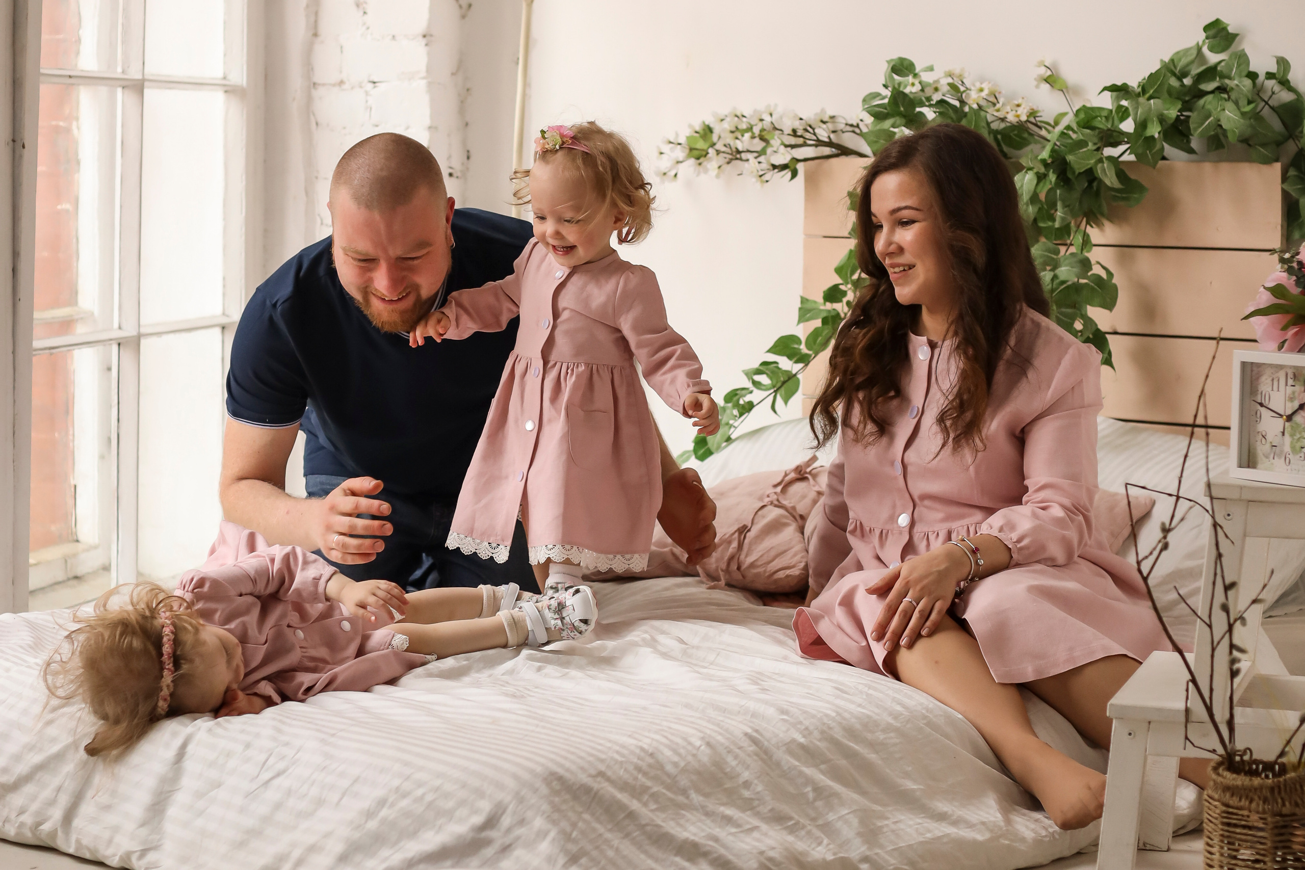 Семья Елены. Семейный фотограф и фотограф новорожденных в Санкт-Петербурге Алина Фе