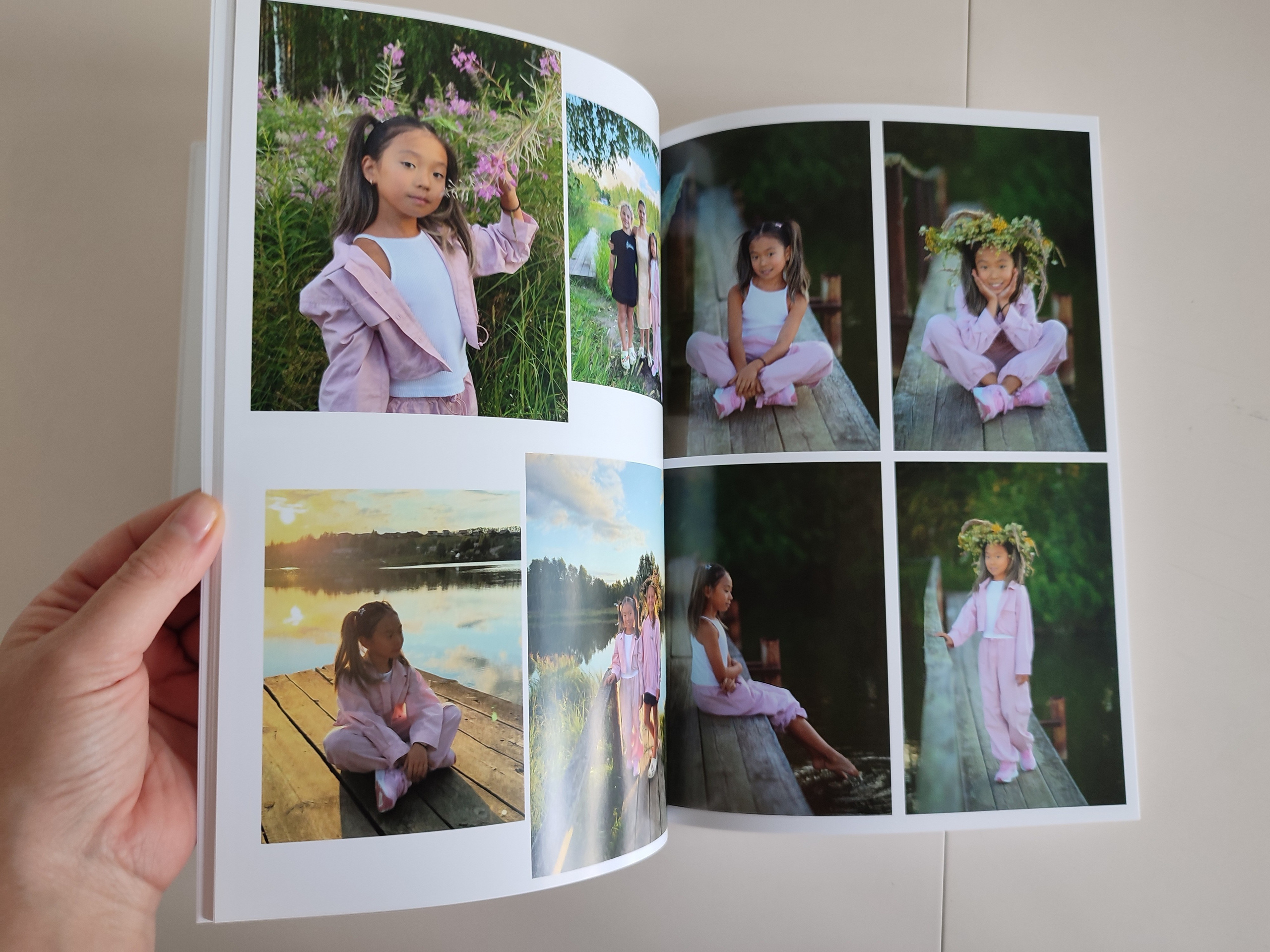 Памятная книга для юной фигуристки. Фотограф Алина Лебедь