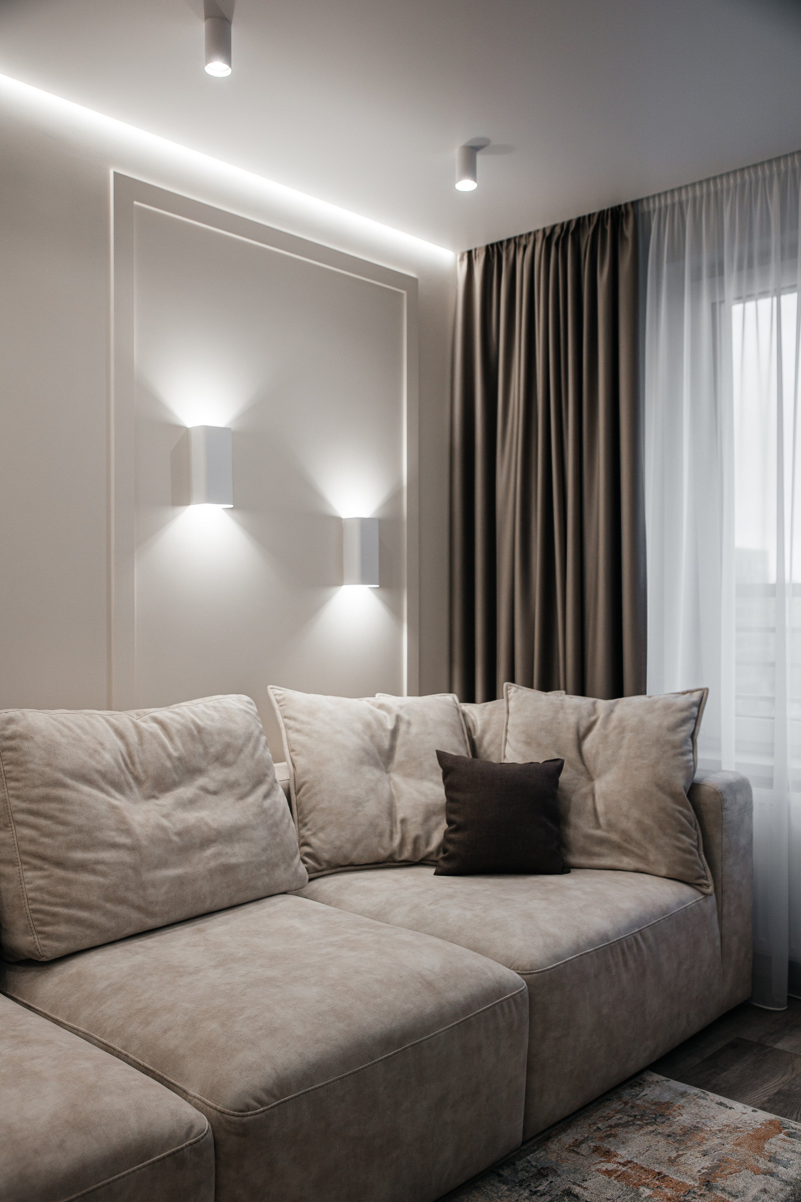 Квартира в портфолио дизайнеру. Фотограф Денис Лесковский (Тюмень)