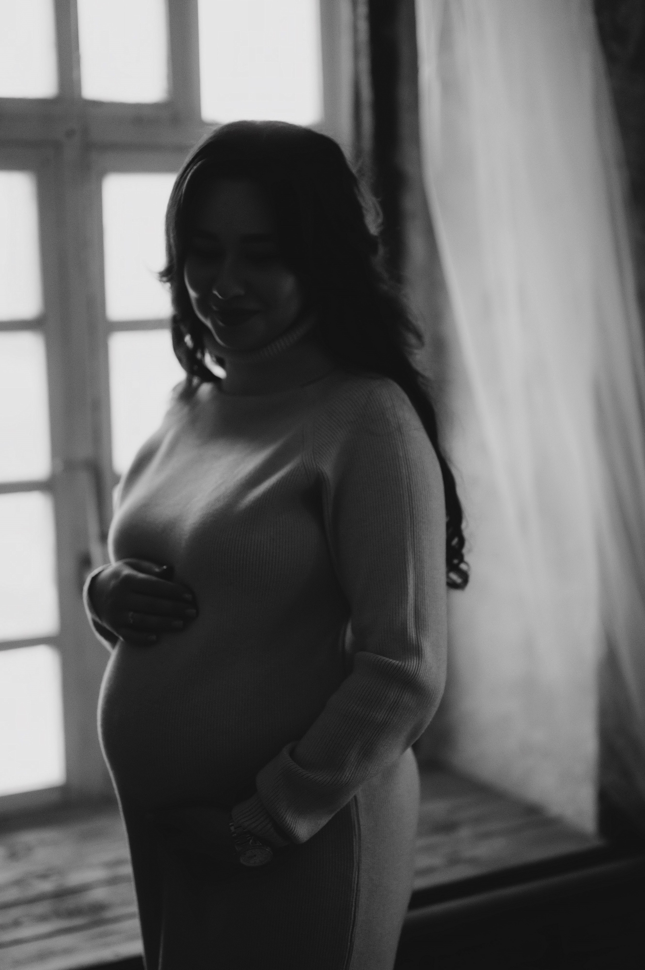 В ожидании. Студийное ЧБ. Фотограф в Переславле-Залесском Алексей Погосов