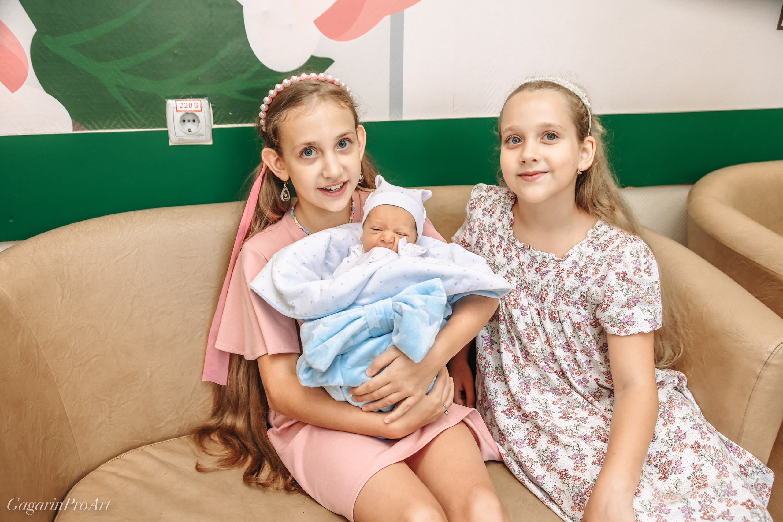 Фотосъёмка выписки из родильного дома. GagarinProArt