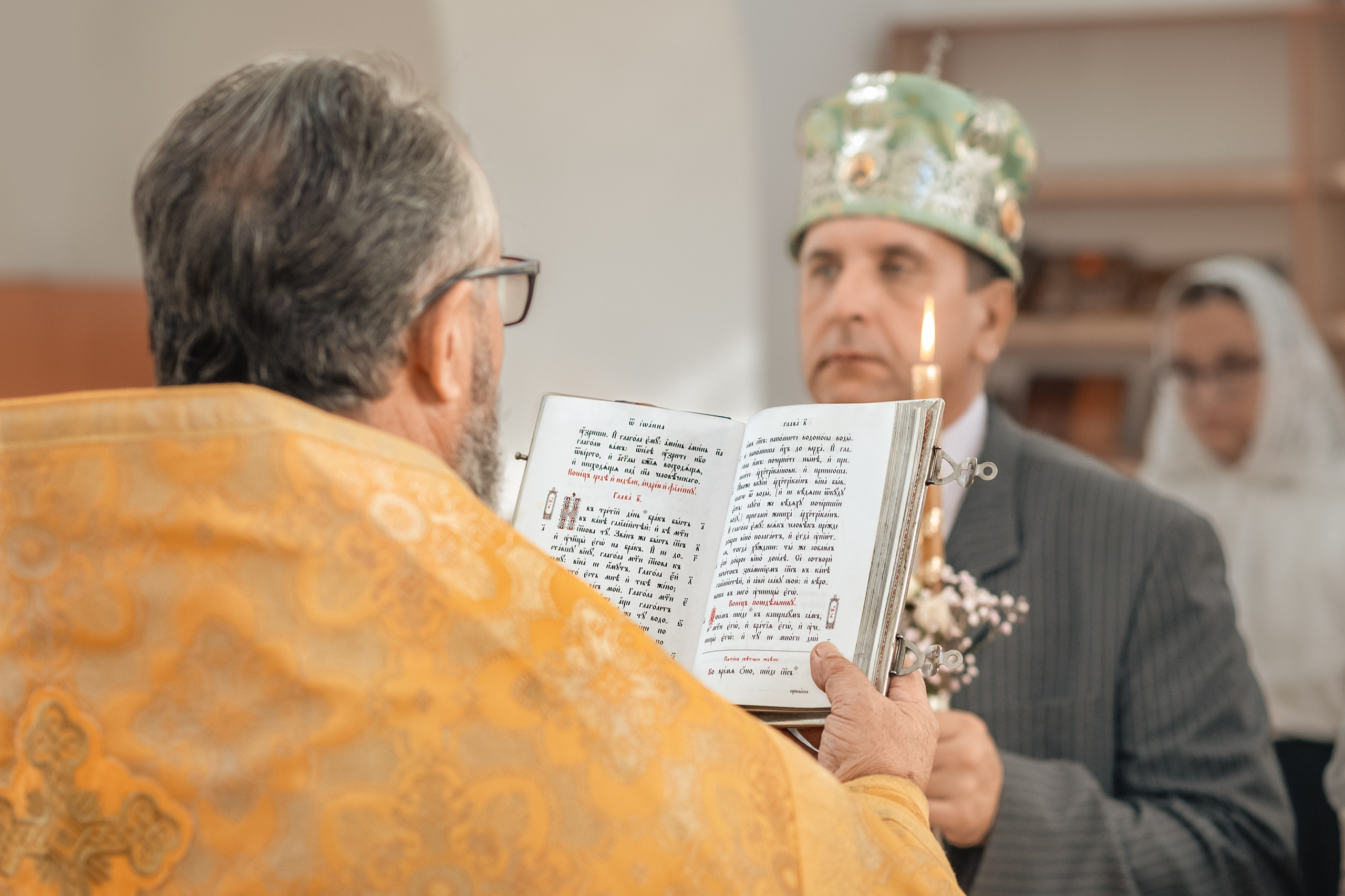Венчание. С. Нежинка. Церковный фотограф на Таинство Крещения и Венчания в Оренбурге и Оренбургской области Екатерина Белкина