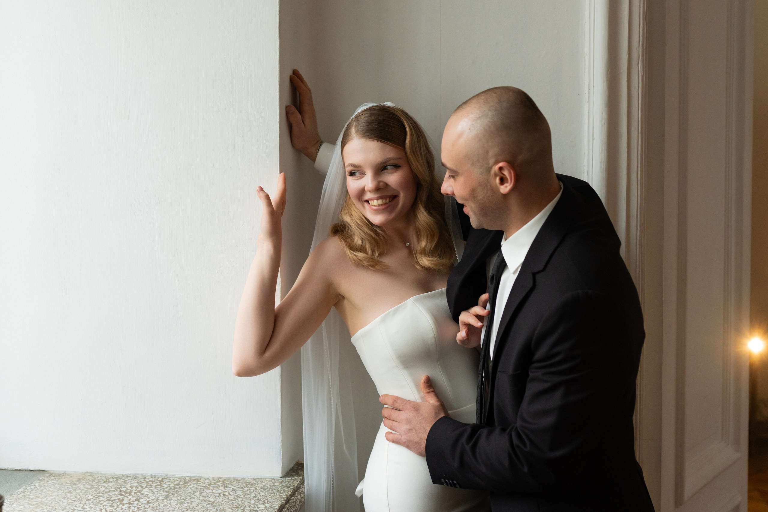 Мария и Алексей, студия 1884. Свадебный фотограф в Москве Анна Полушина