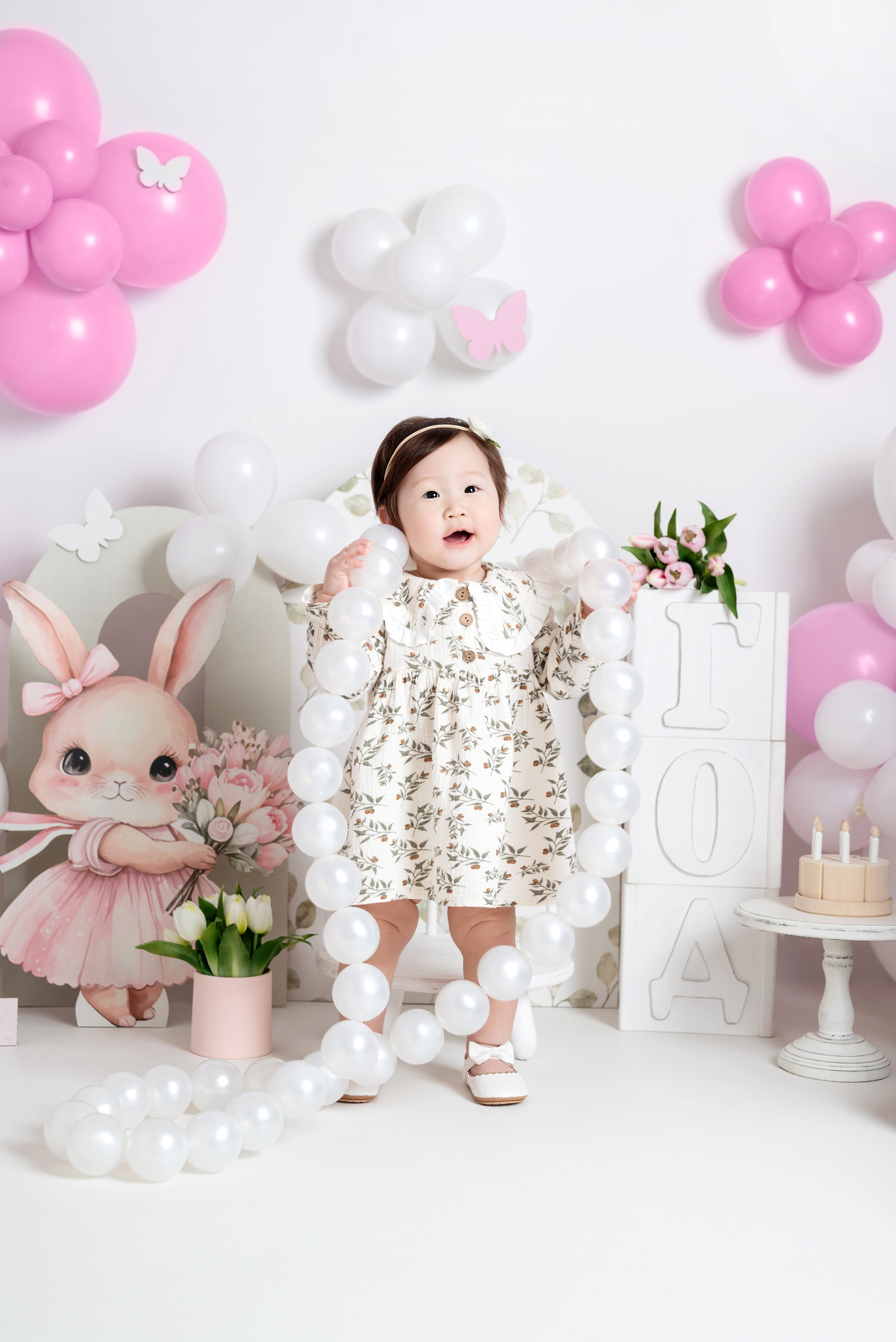 Алине 1 годик. Фотограф новорожденных в Норильске Виктория Шагалиева