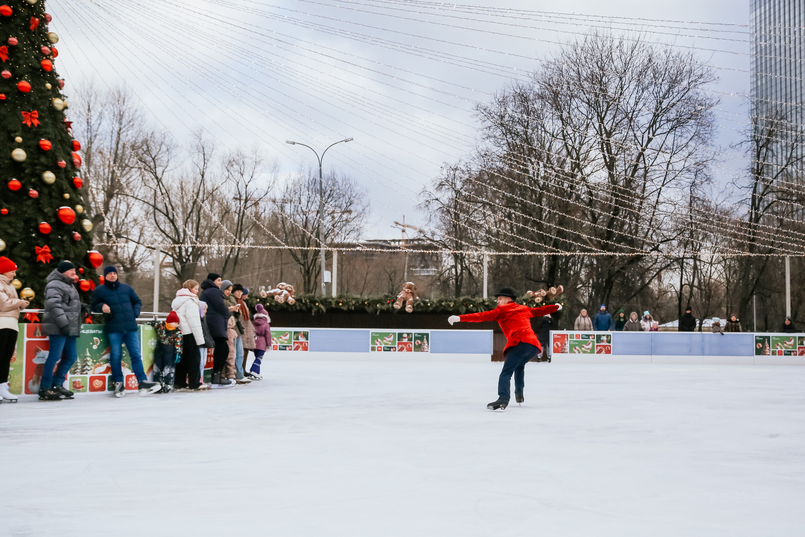 Ледовое шоу Сити каток Московское Чаепитие. Фотограф и видеограф Анна Домашенко