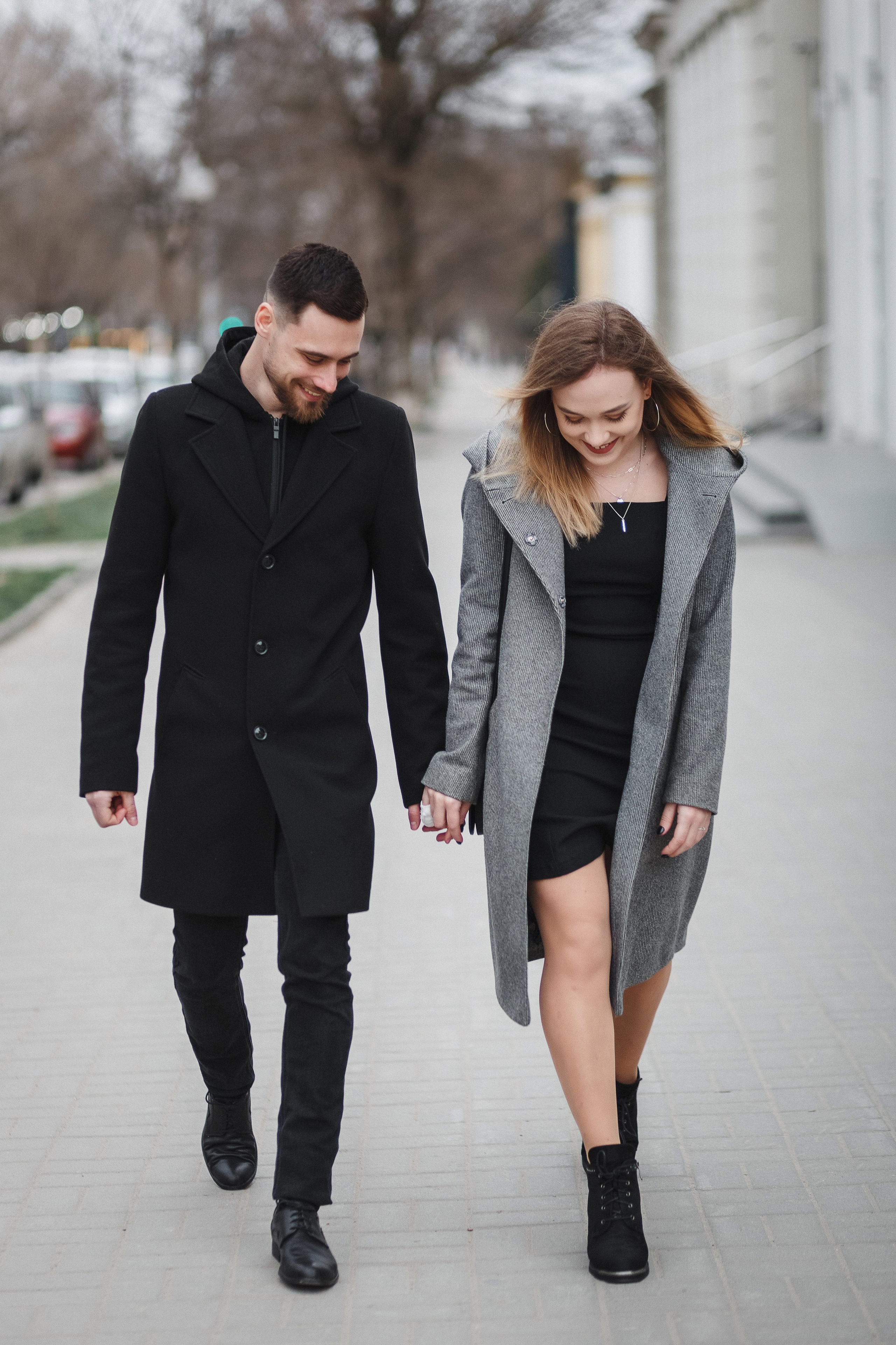 Романтическая фотосессия Никиты и Марины у Театра Чехова в Таганроге. Свадебный и семейный фотограф в Таганроге Бакарюк Антон