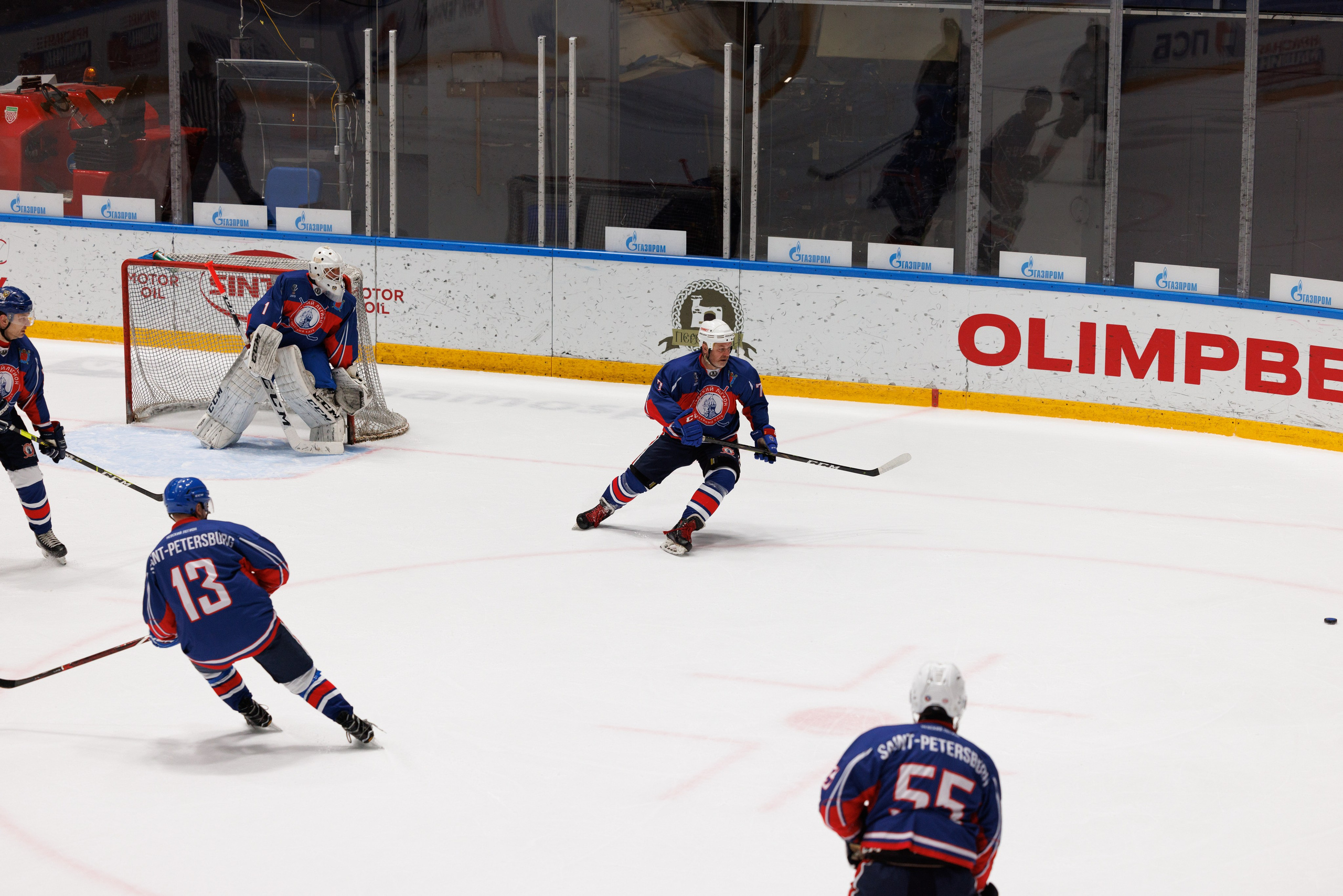 НХЛ (50+) Невский легион — Канекс 6-1. Фотограф Александр Заломаев