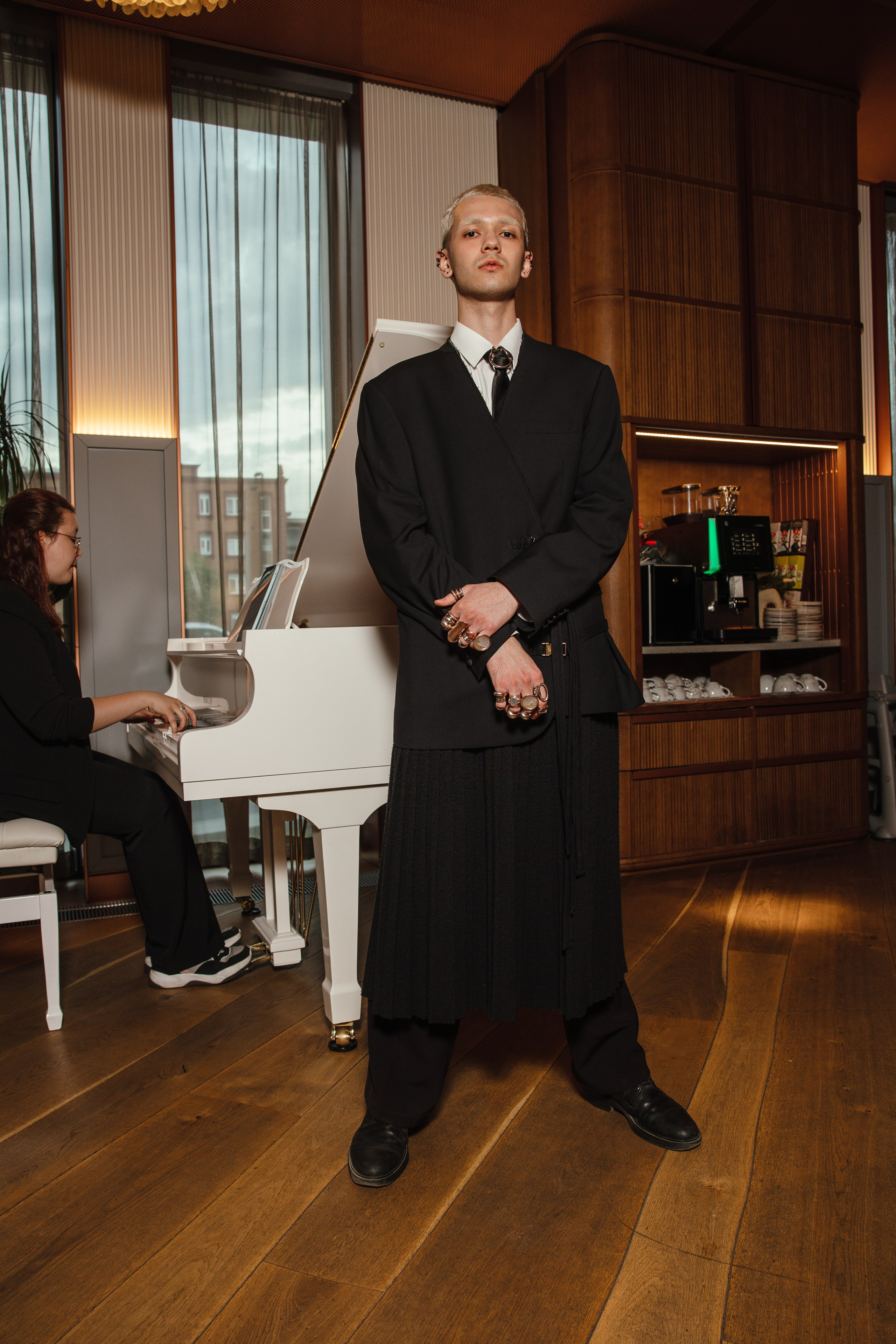 Презентация Russian Fashion Dom в ресторане Shagal. Контент фотограф в Москве и области Елена Кулакова