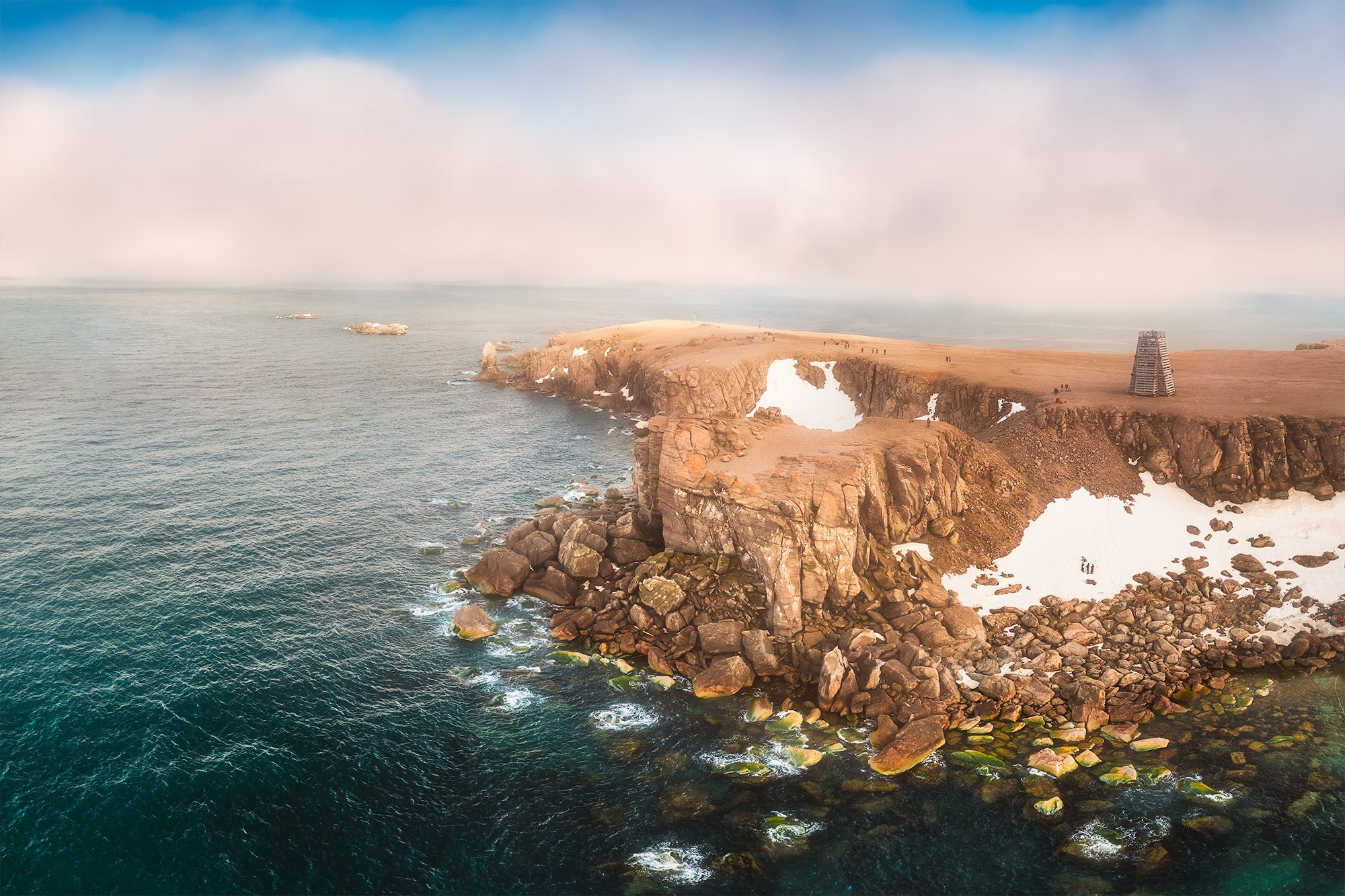 Арктика. Аэросъемка в Архангельске, Александр Ермолин