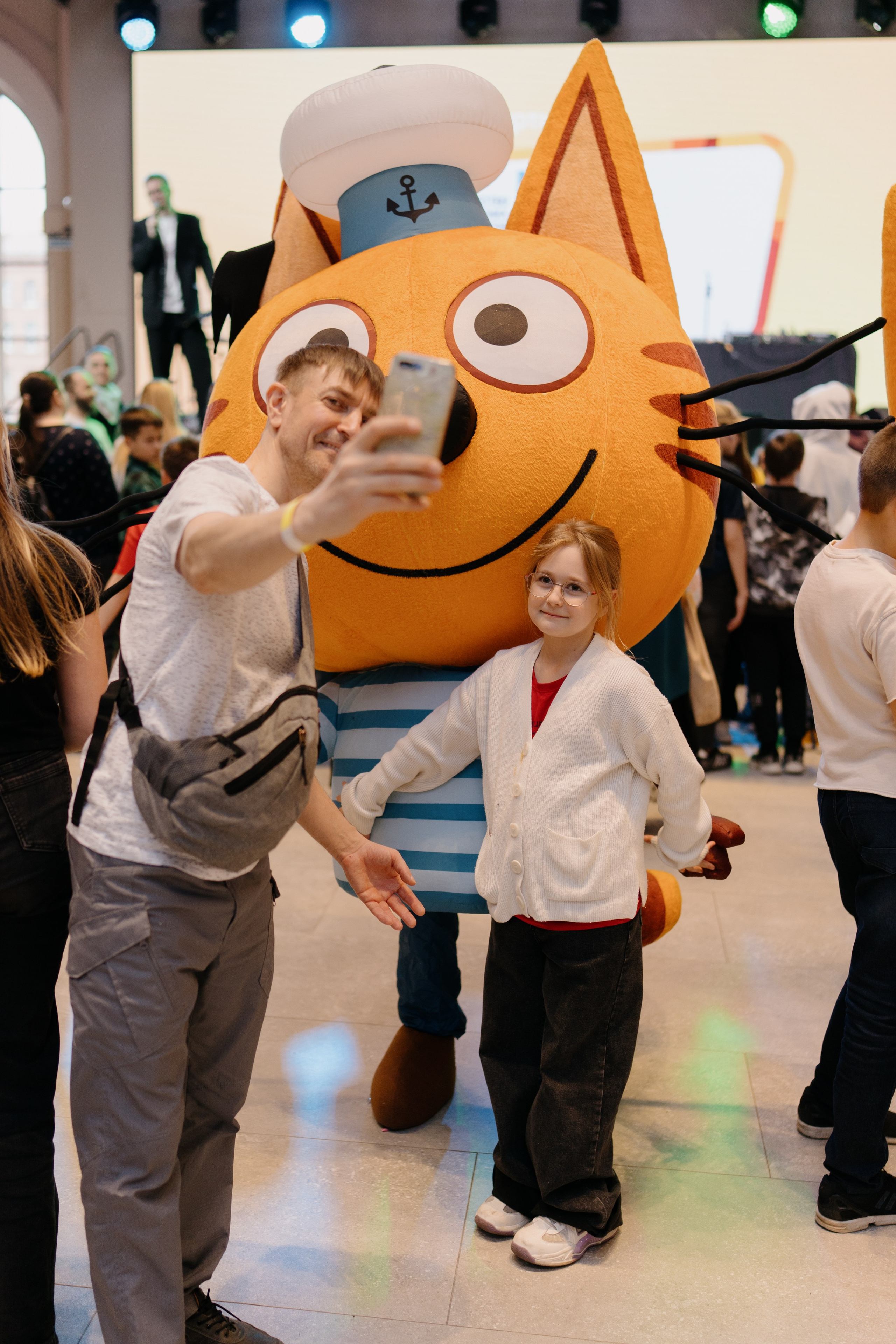 Три кота на «Каникулы с Комсомолкой» 04.05.24. Свадебный и семейный фотограф в Санкт-Петербурге Дмитрий Панин