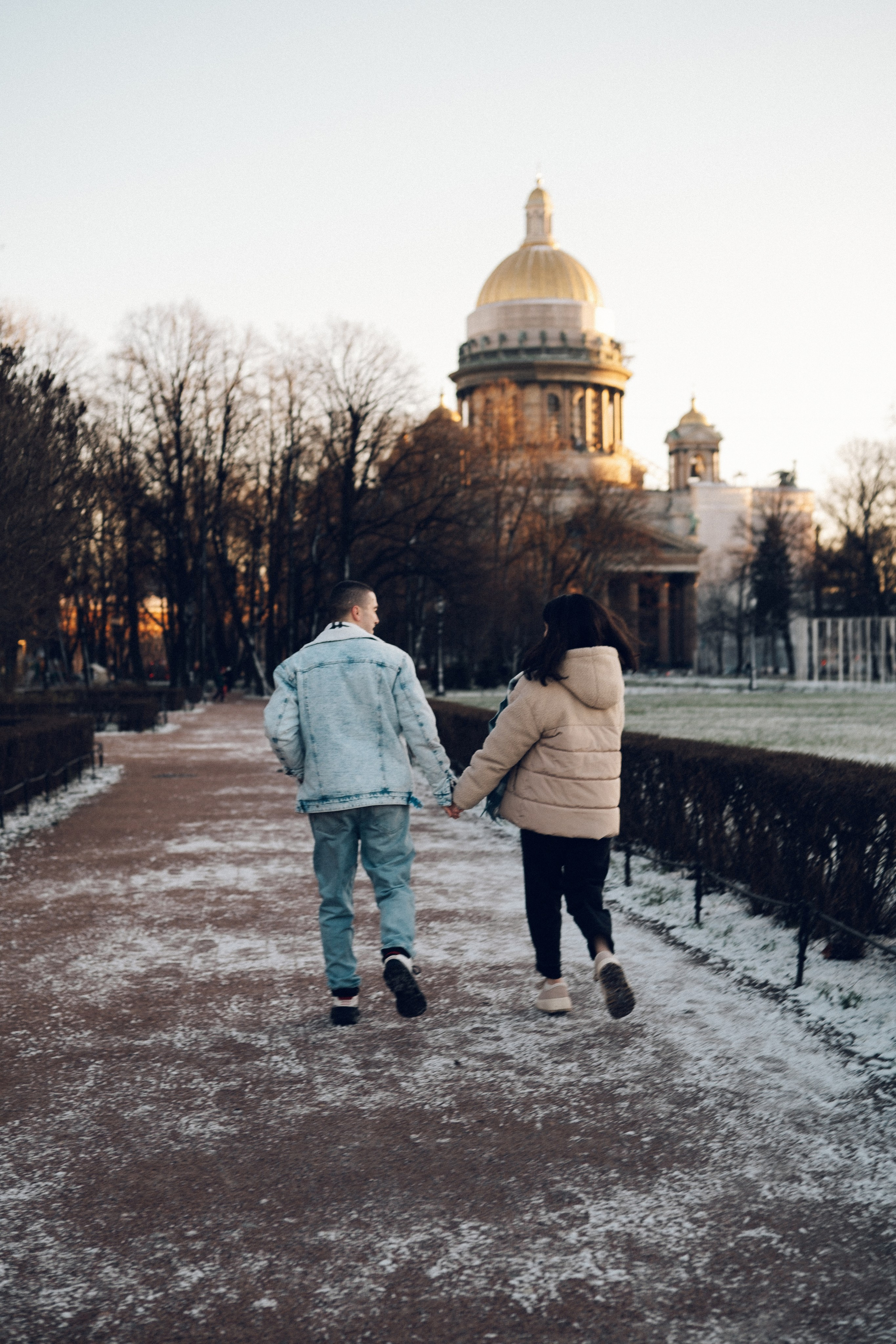От Дворцовой к Исаакиевскому (зима). Фотограф в Санкт-Петербурге Кристина Брянская