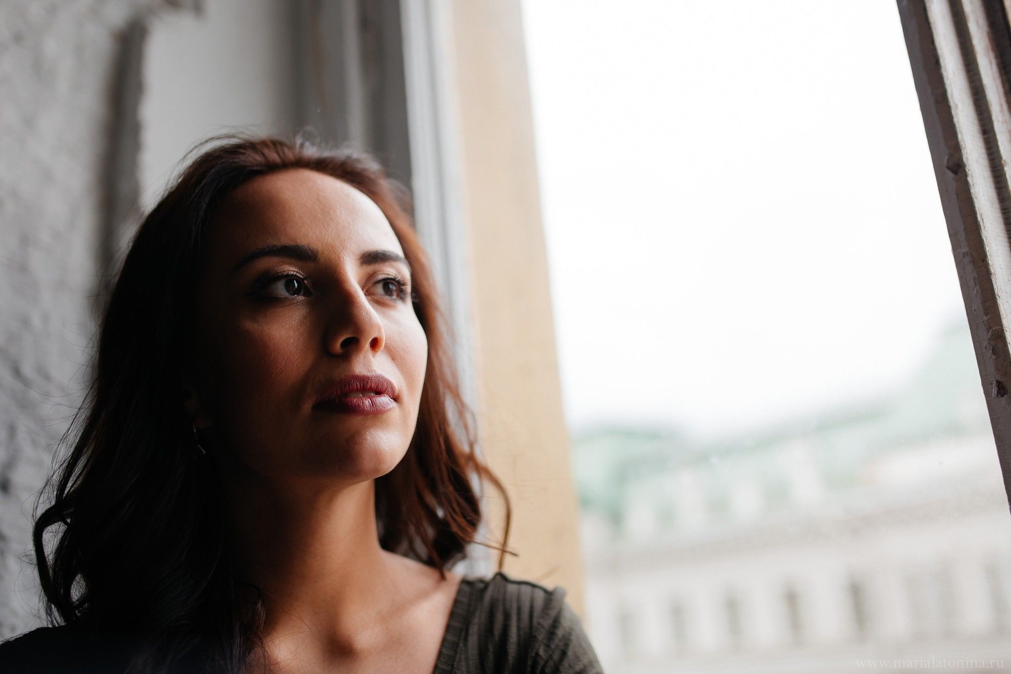 Даша в фотостудии