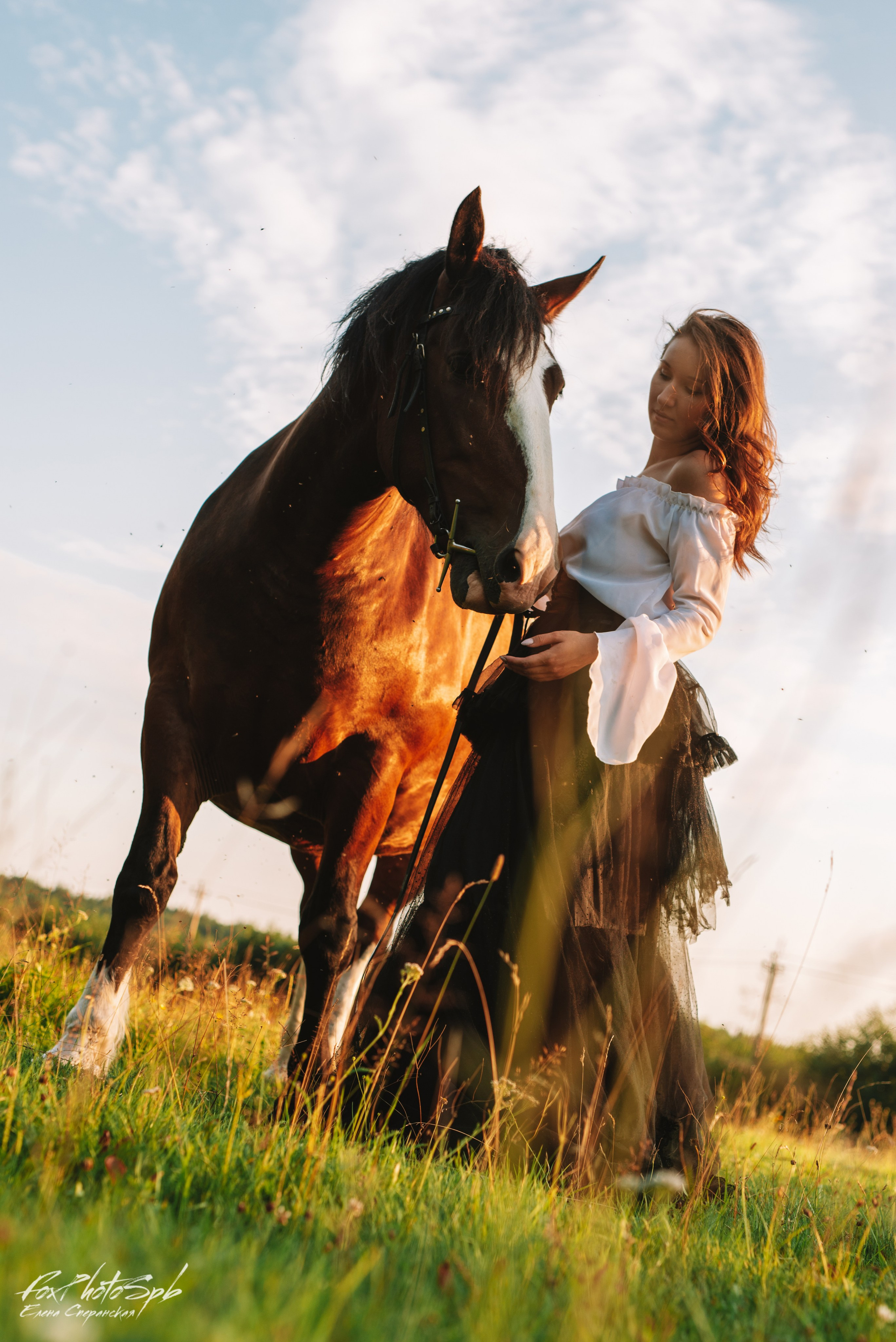 С лошадками. Фотограф в Санкт-Петербурге и Ленинградской области