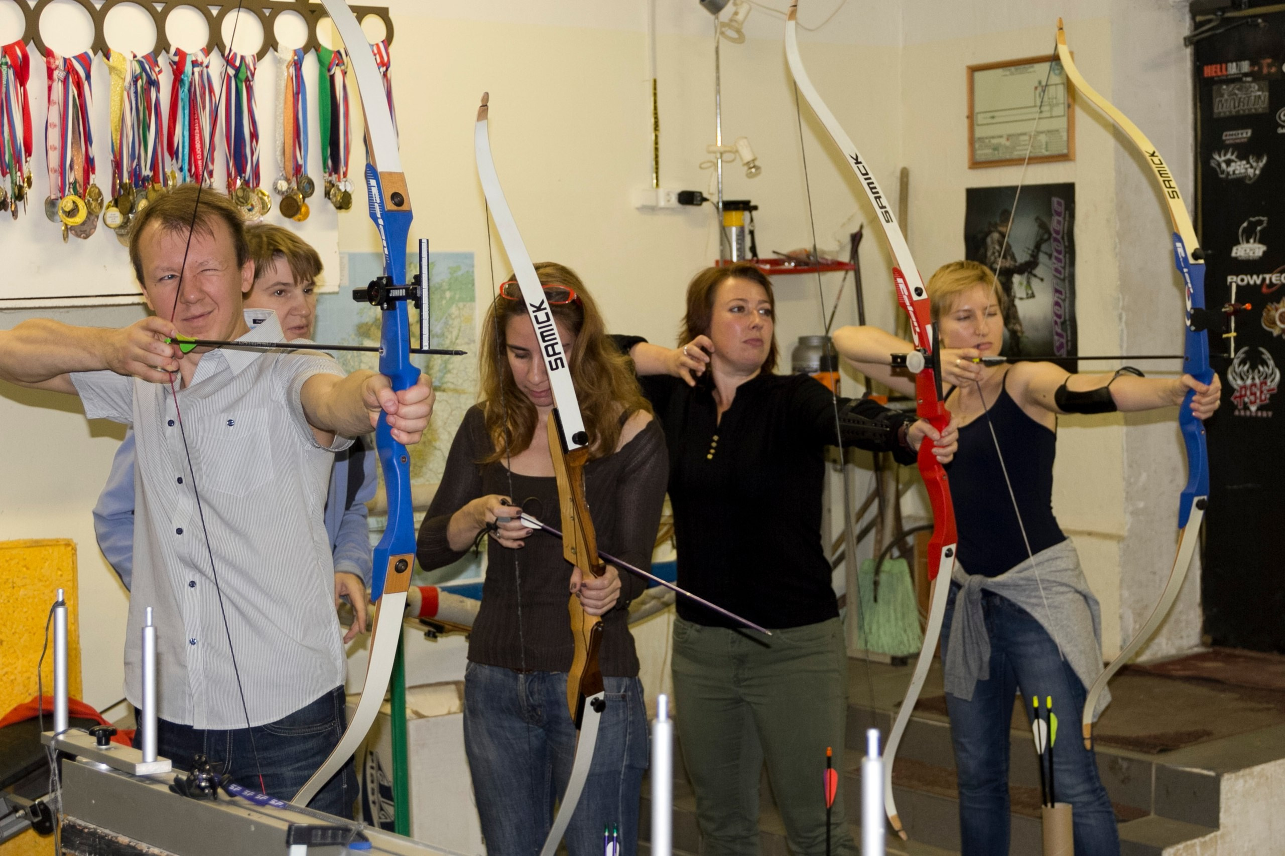 Мастер-класс по стрельбе из луков и арбалетов | 04.09.2016. Галерея Фантим