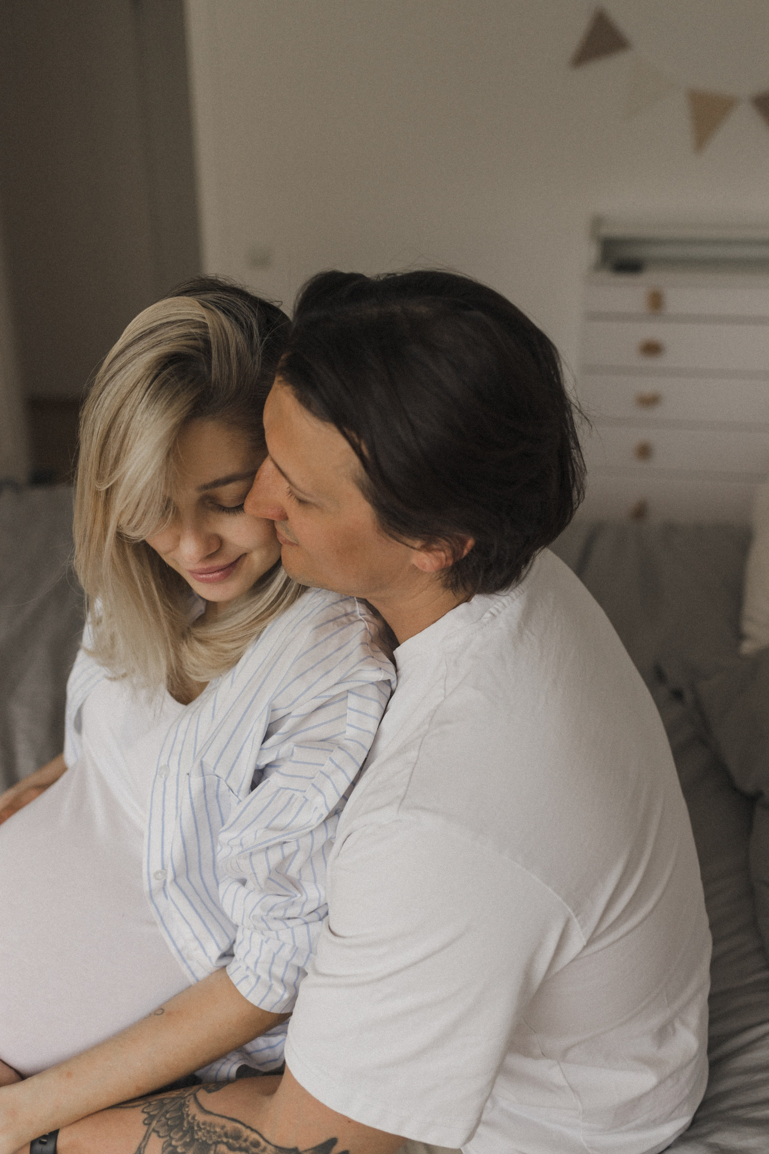 Катя, Паша, Валера и Родион ждут братика. Семейный фотограф в Москве