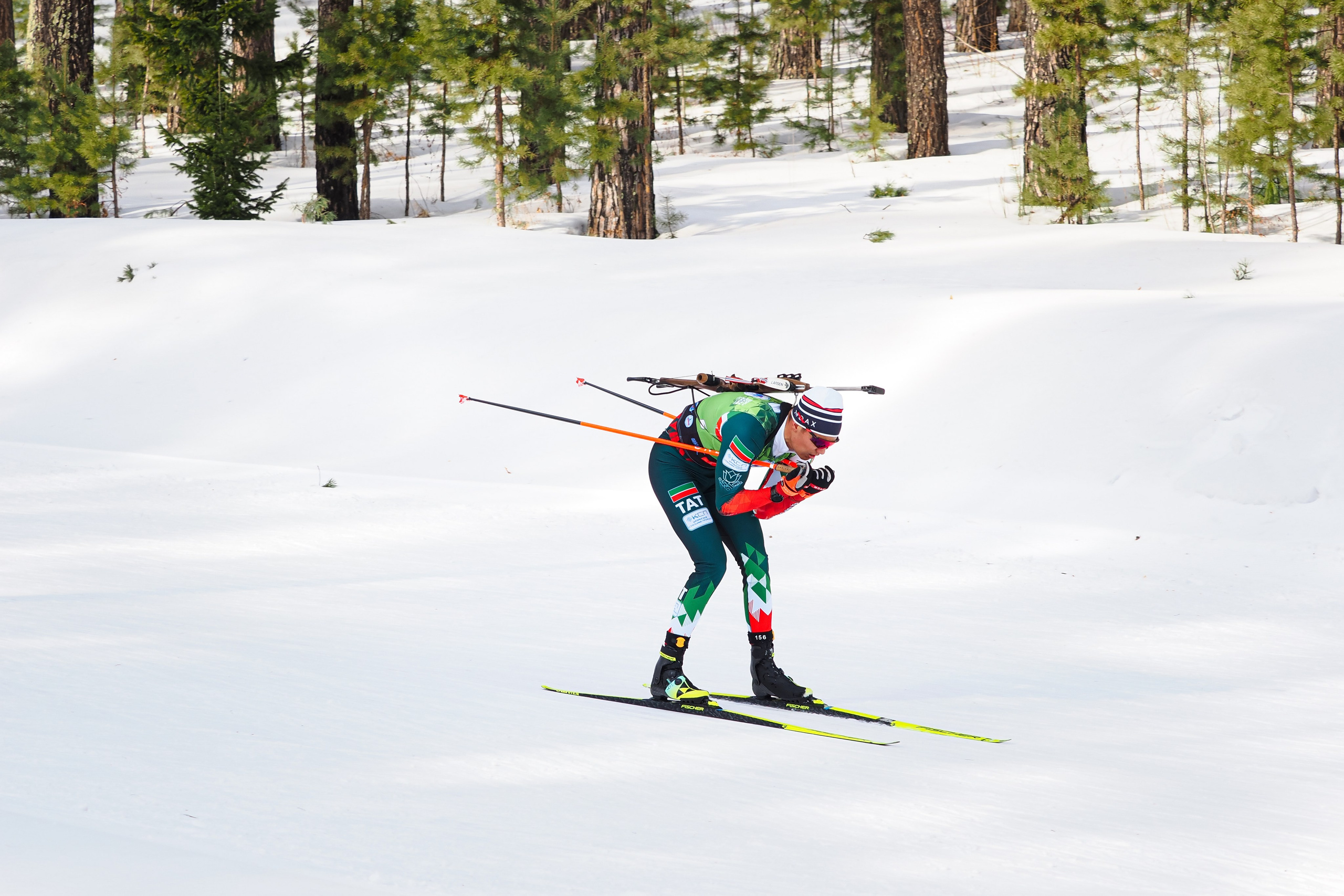 Биатлон / Первенство России. Репортажный фотограф Алексей Козьмин