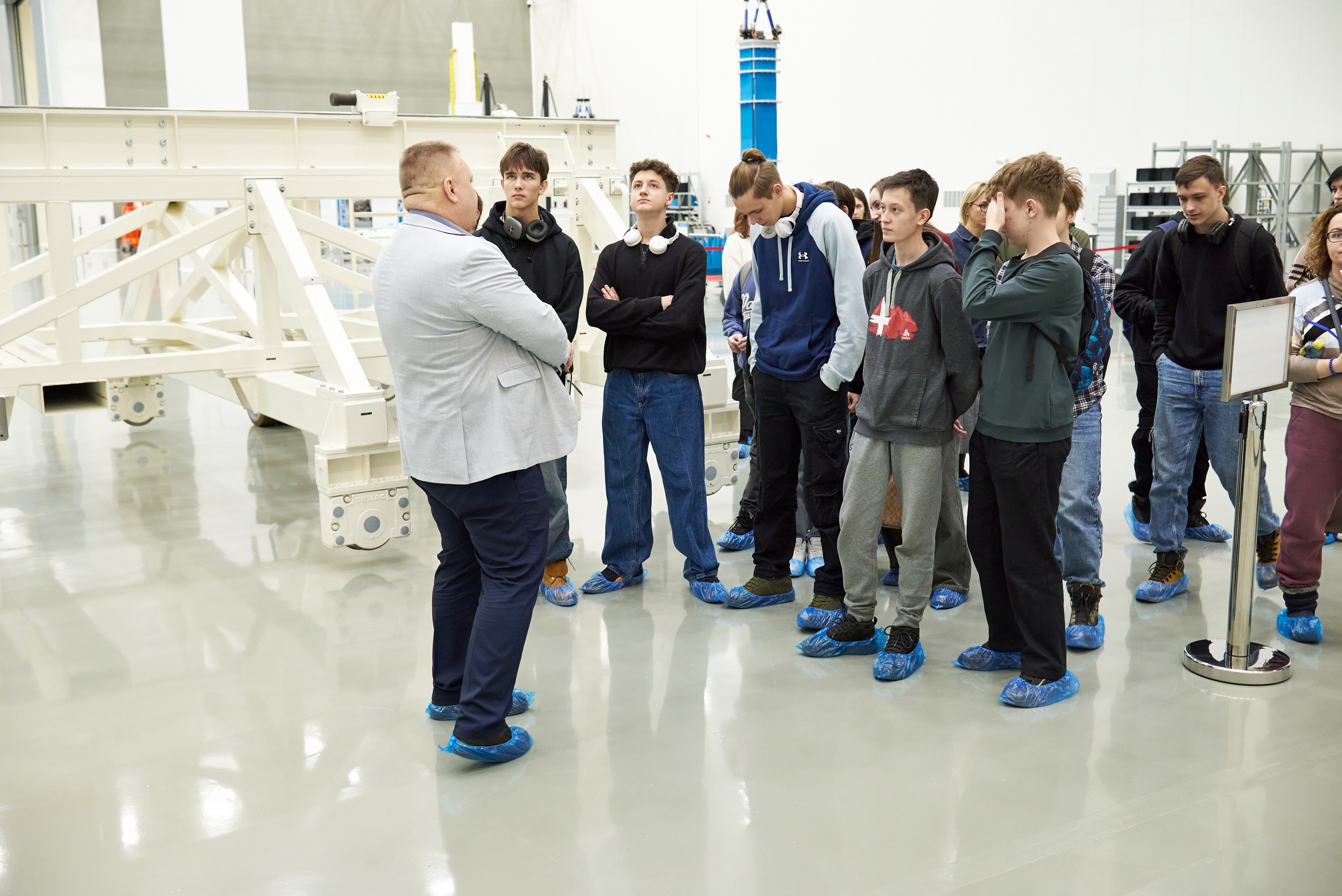 Экскурсия в «Газпром Космические системы». Фотограф Щёлково