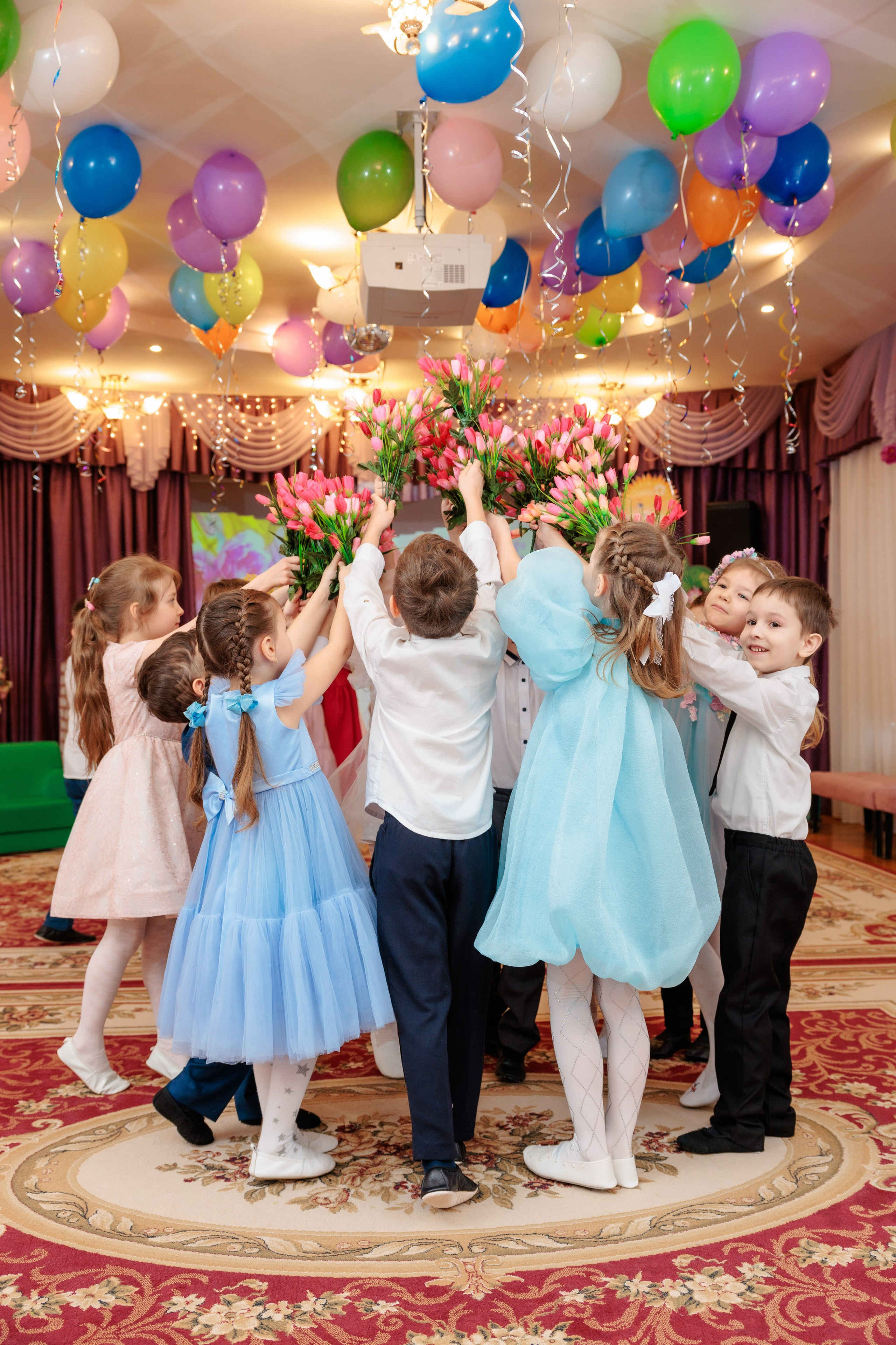 Фотосъёмка выпускного утренника в детском саду. Выпускные альбомы в Москве фотограф Алина Пащук