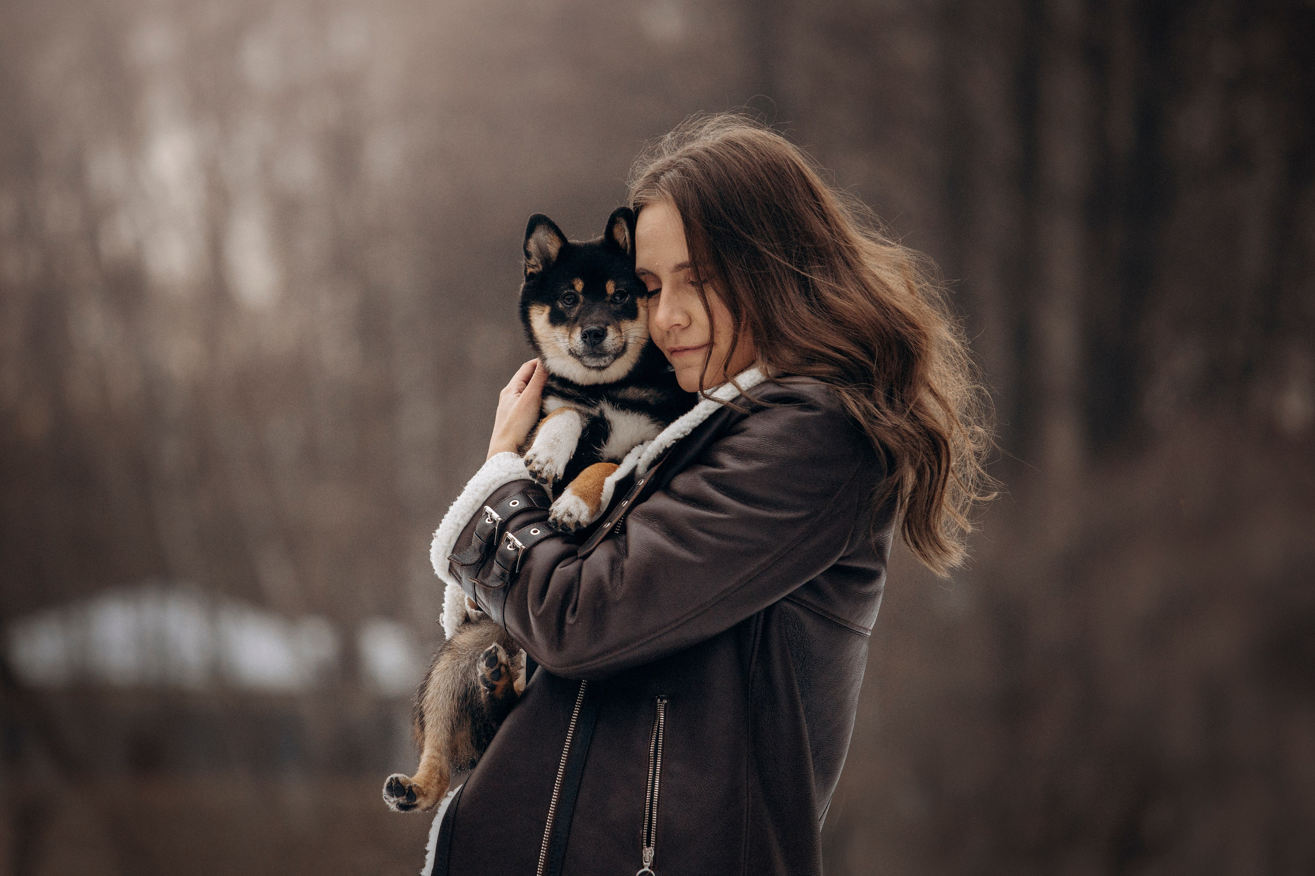 Дарья и Мики. Фотограф — Анималист | Санкт-Петербург