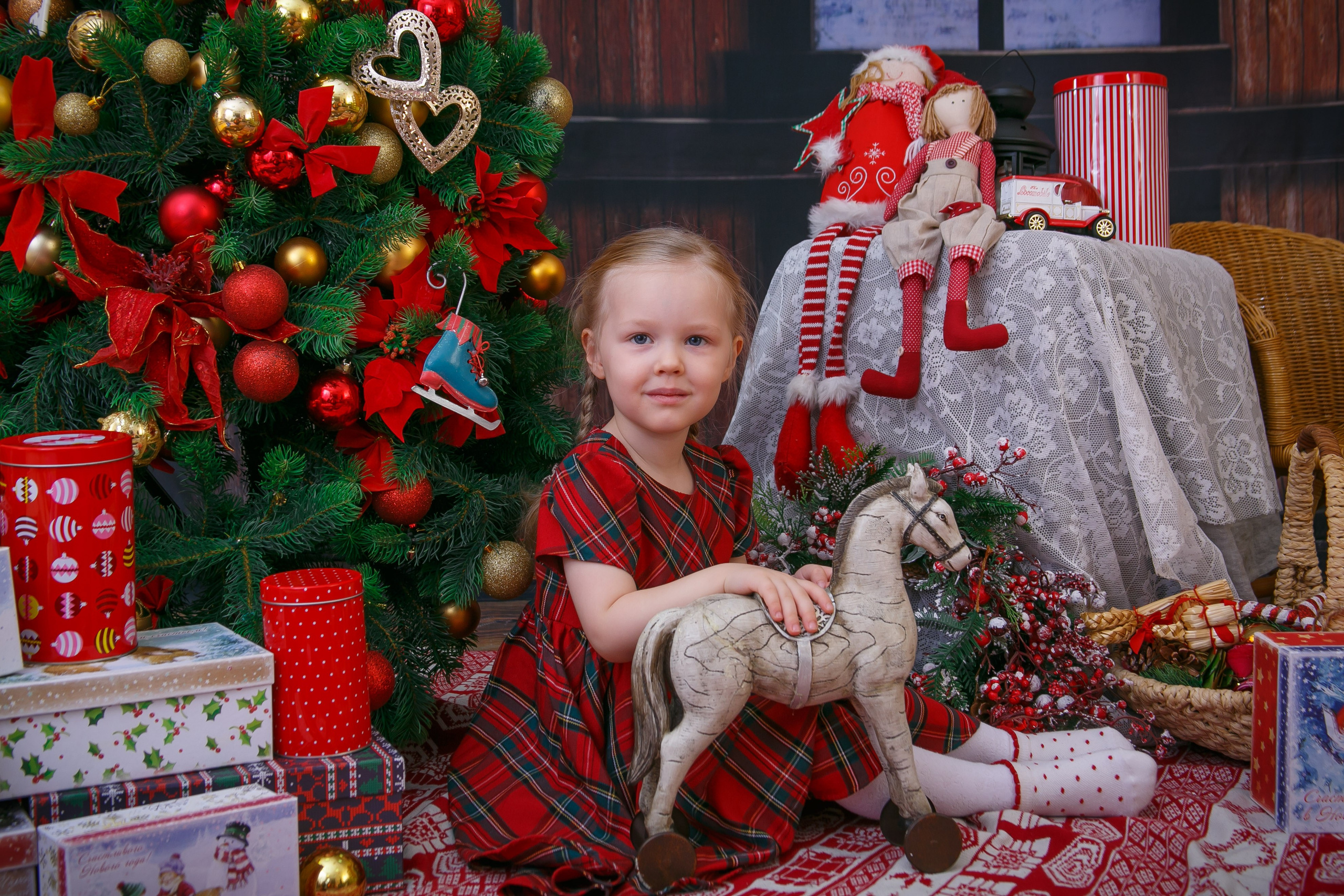 Рождество. Семейный и детский фотограф Антон Зорин