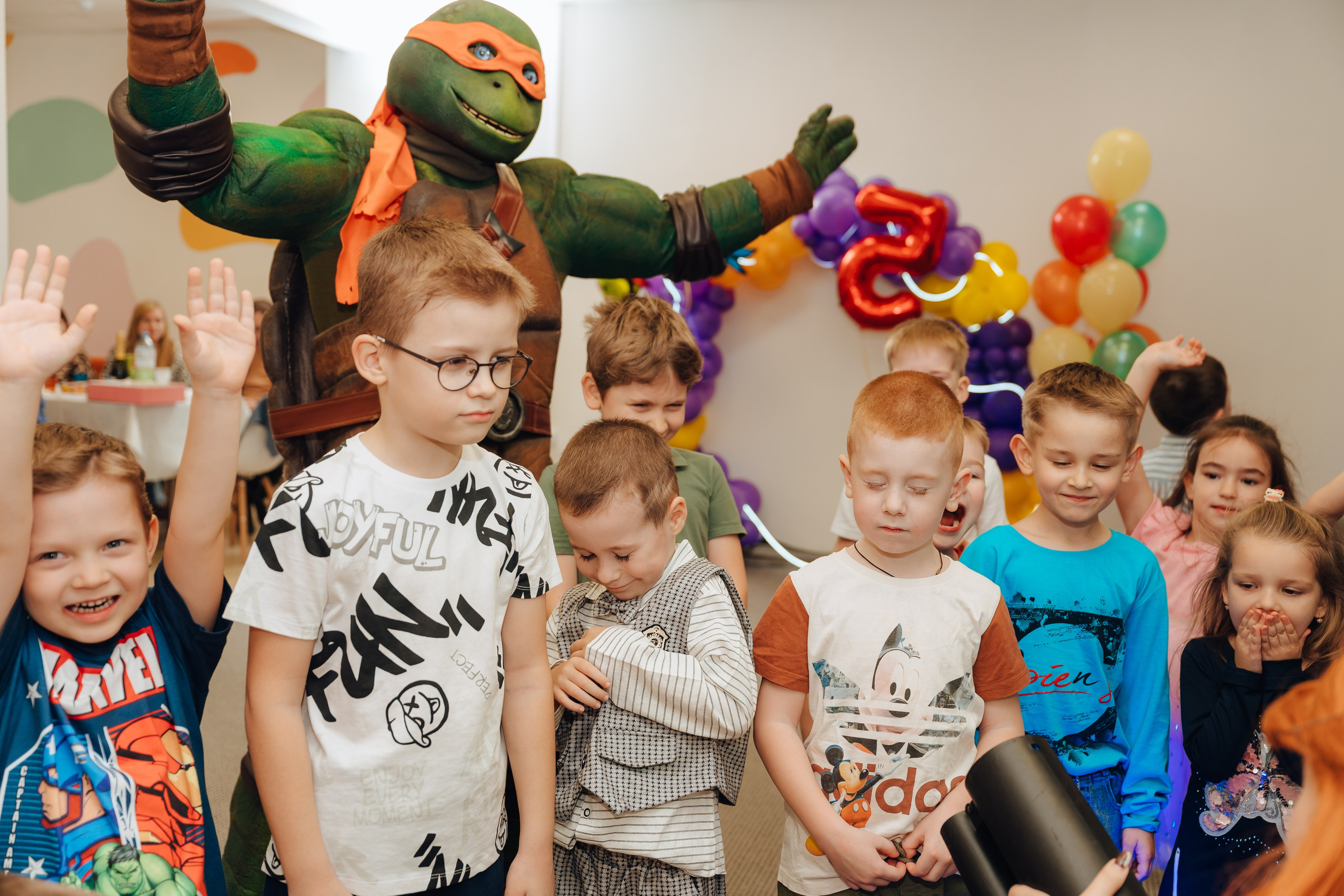 Праздник Матвея Мультифокс. Детский и семейный фотограф Катерина Мишина