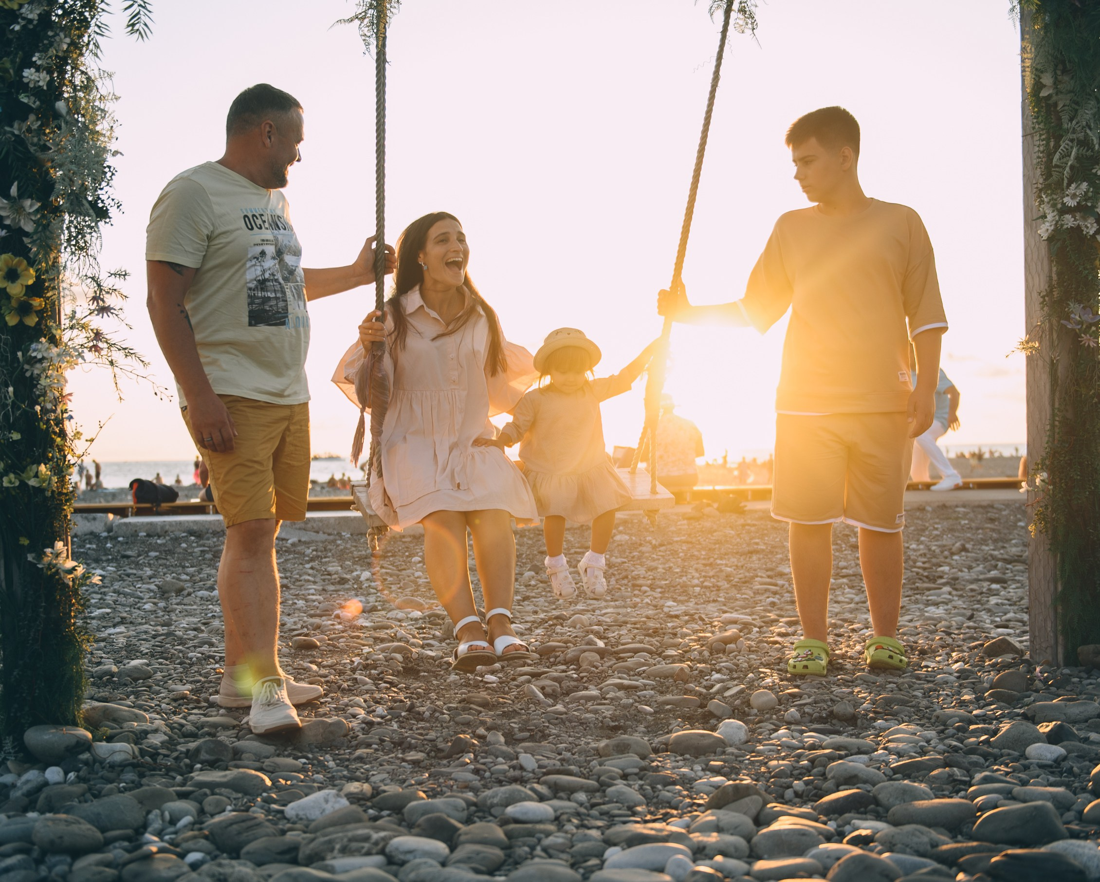 День рождения малышки на берегу моря. Свадебный и семейный фотограф София Невская