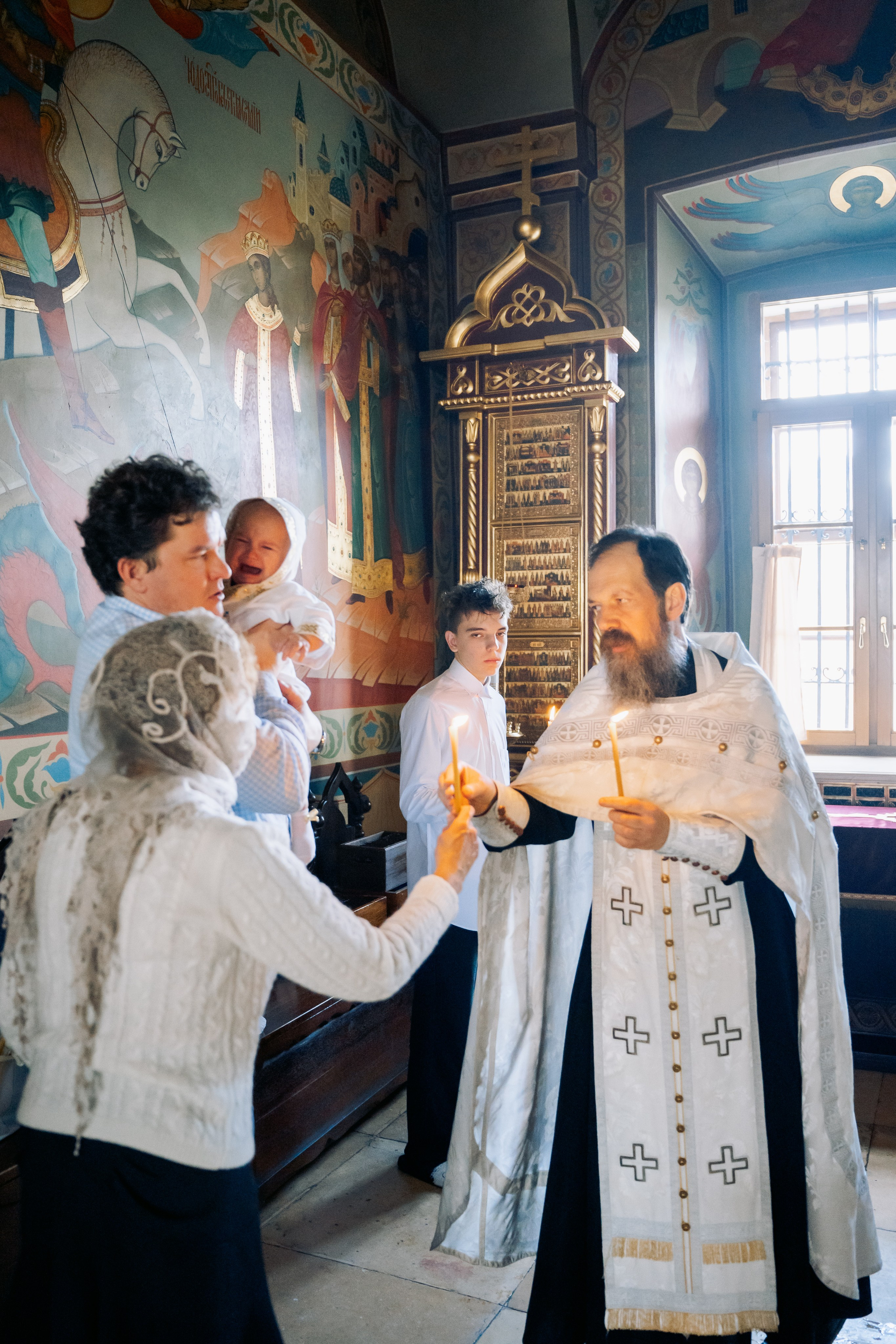 Крещение Мирона. Фотограф Казакова Анастасия