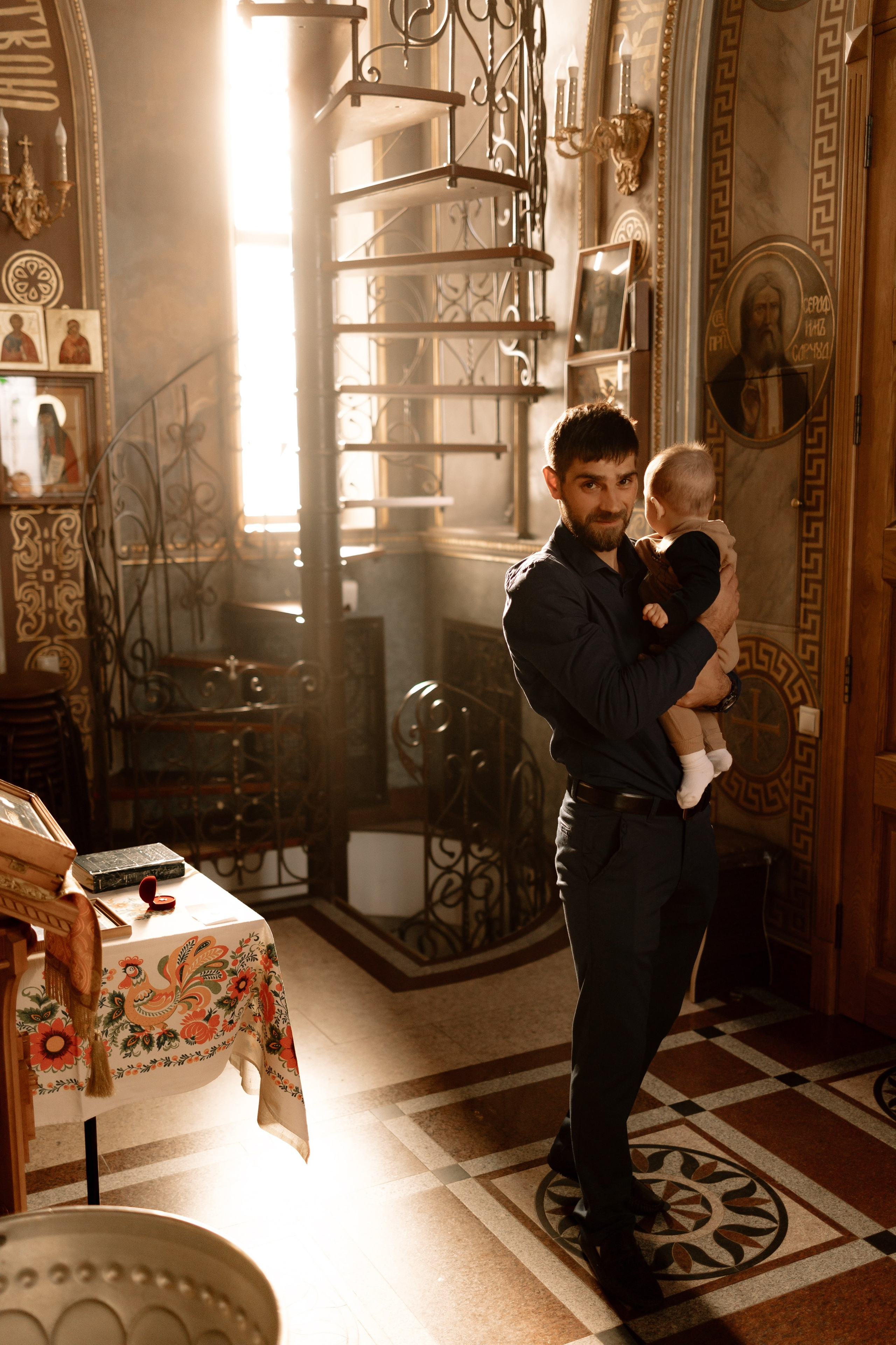 Крещение Тимура. Семейный фотограф в Краснодаре Храмова Анна