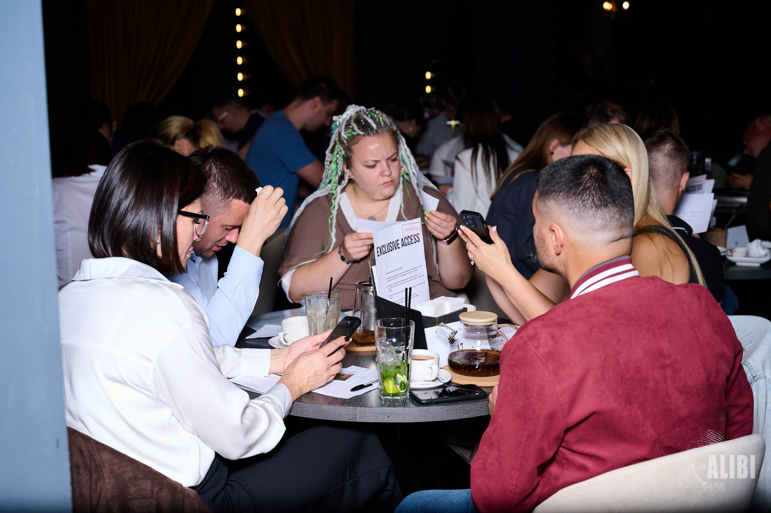 Квиз ALIBI. Фотограф Универсал в Новосибирске