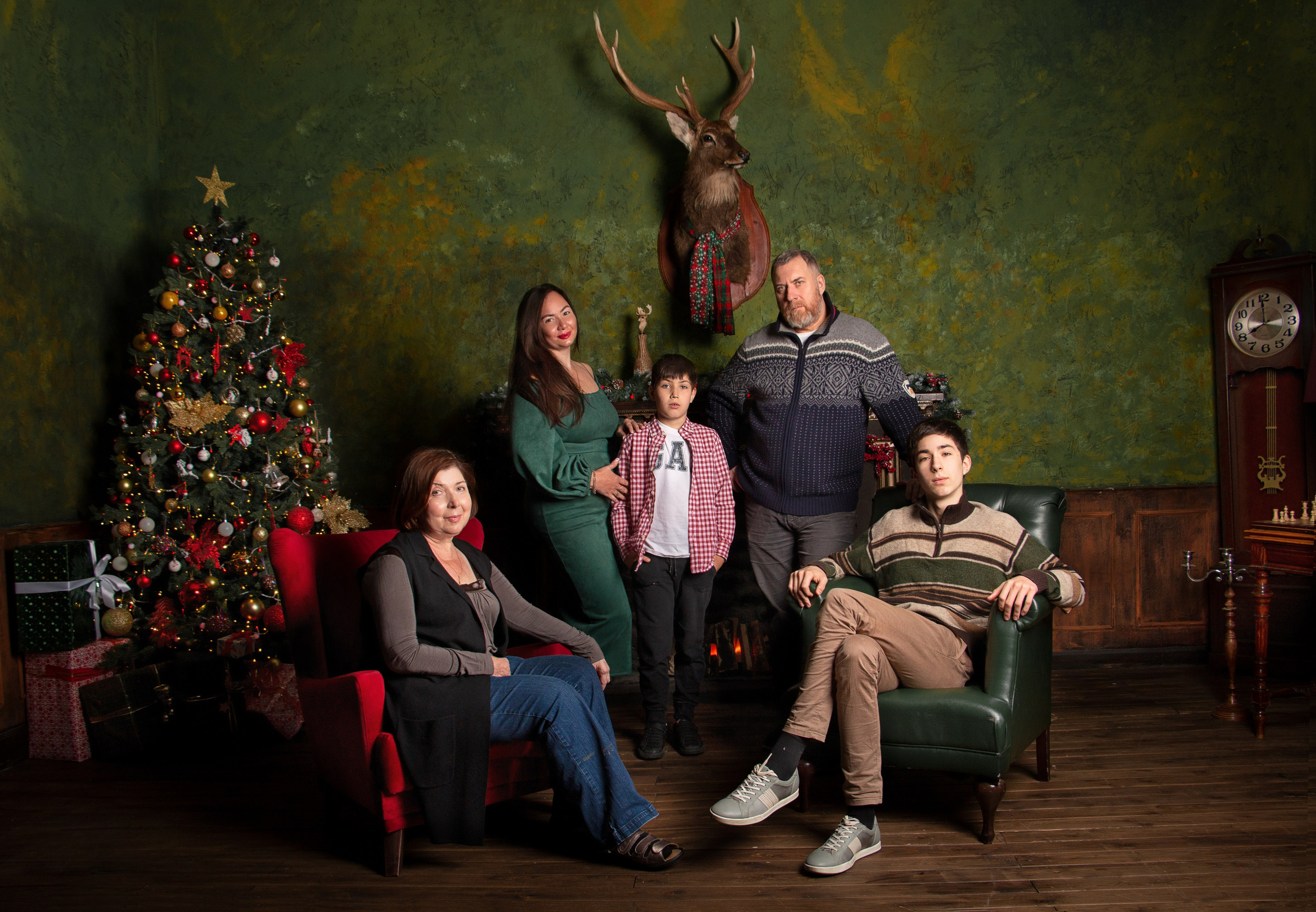 Новый год. Семейный и детский фотограф. М ария Гранкина