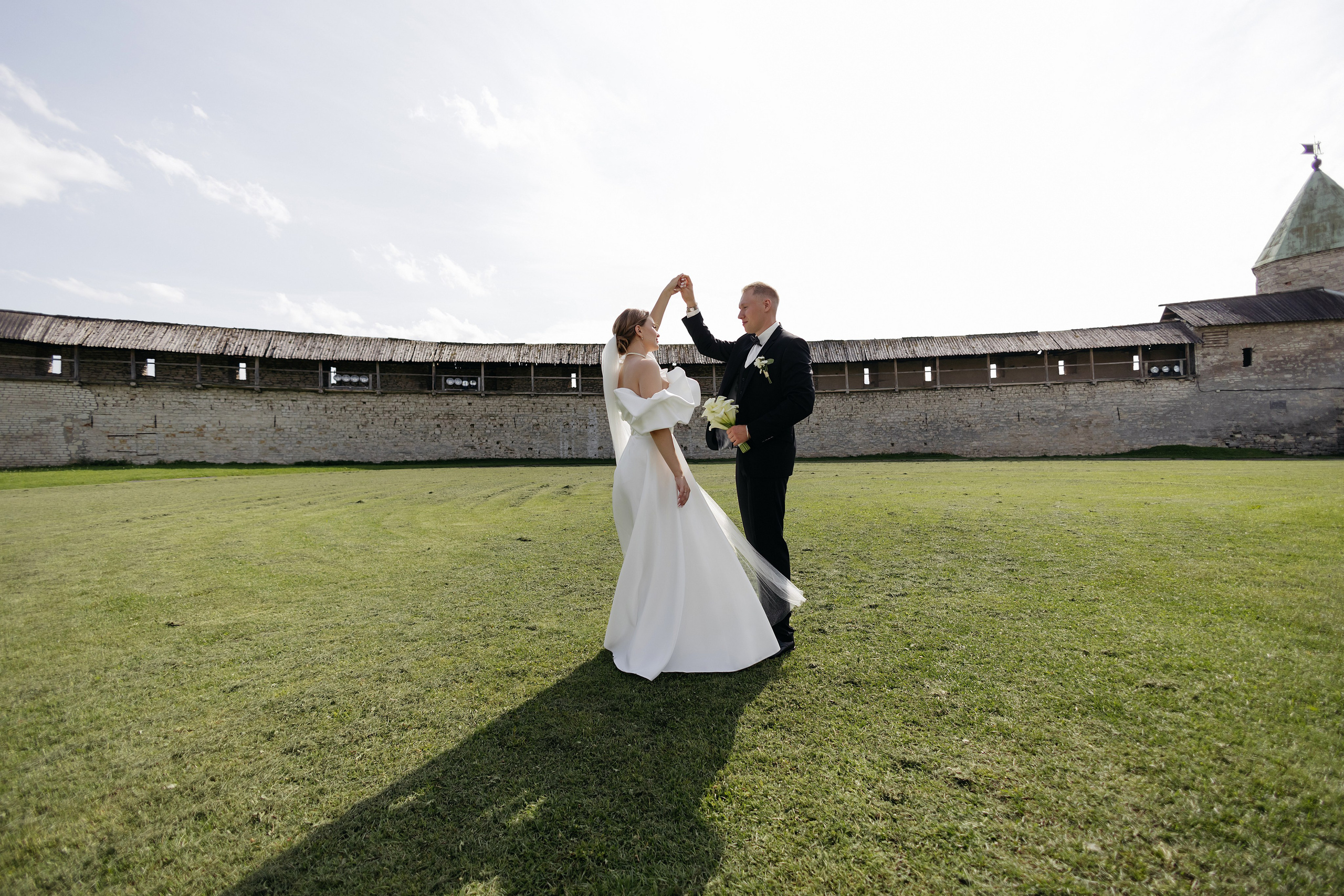 Валерия и Дмитрий. Свадебный фотограф в Пскове и Санкт-Петербурге | Анна Голикова