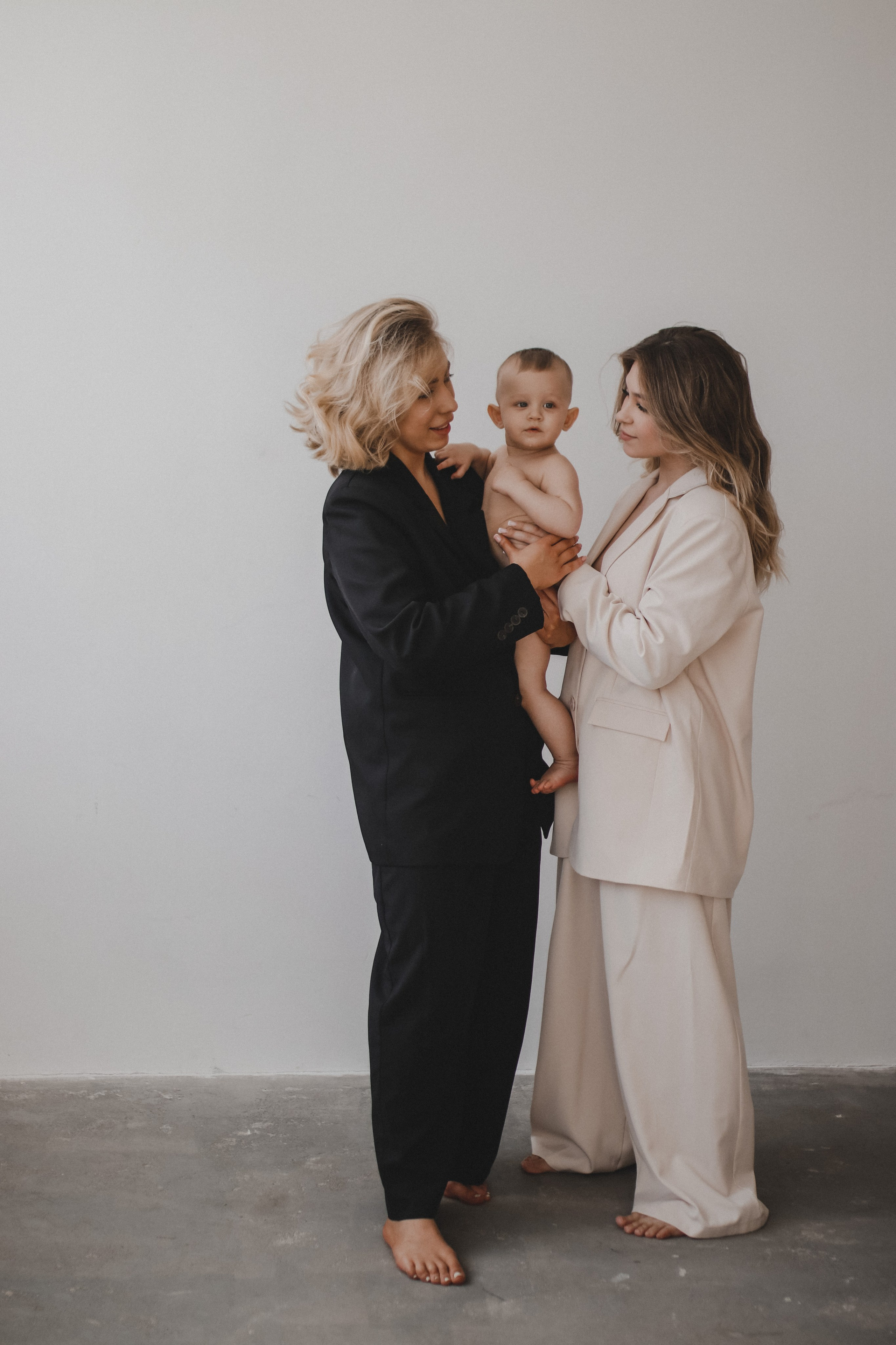 История троих: мама, крестная и малыш. Оксана Чистова свадебный фотограф | Москва и Питер